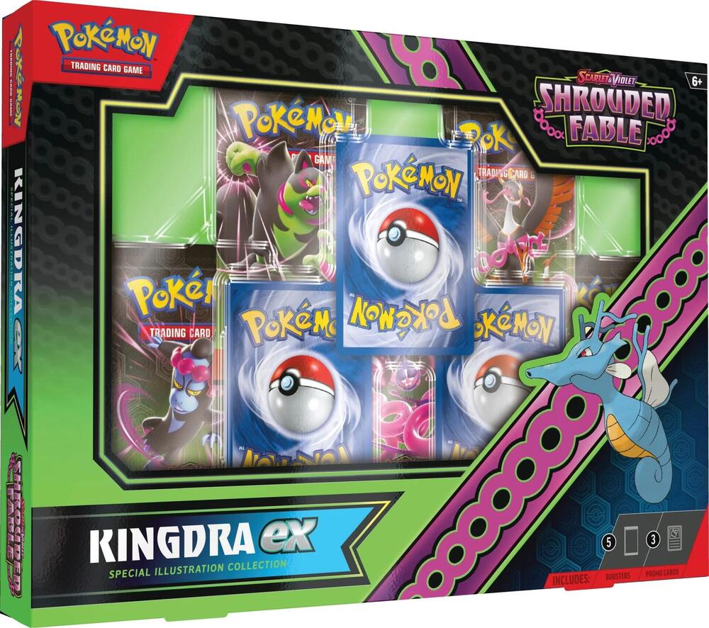 Pokémon TCG - Shrouded Fable Kingdra ex Special Illustration Box