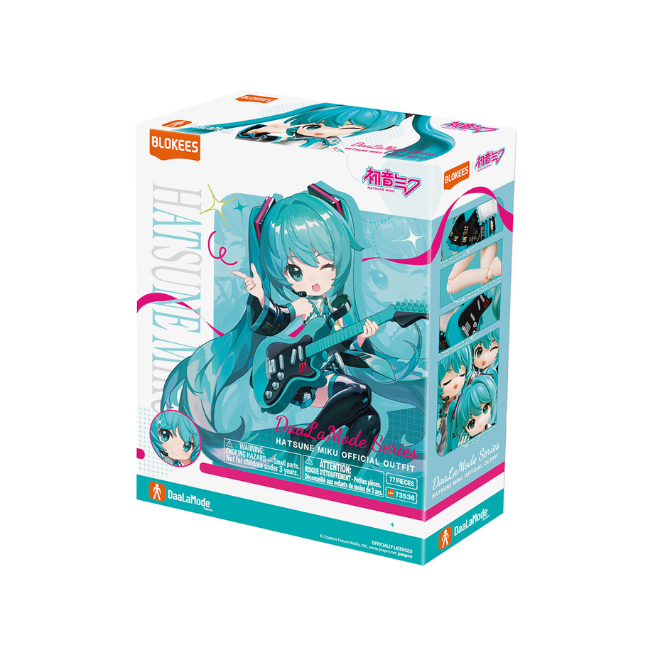 Blokees Hatsune Miku DaaLa Mode Series Model Kit Action Figure