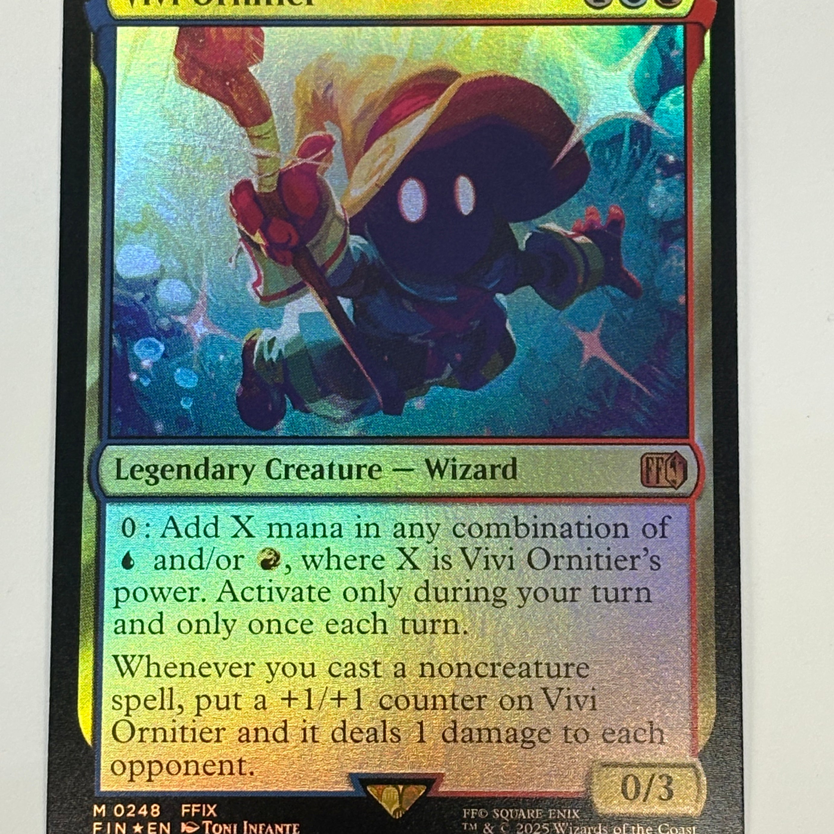 Magic the Gathering TCG - Final Fantasy Vivi Ornitier 0248 Foil NM