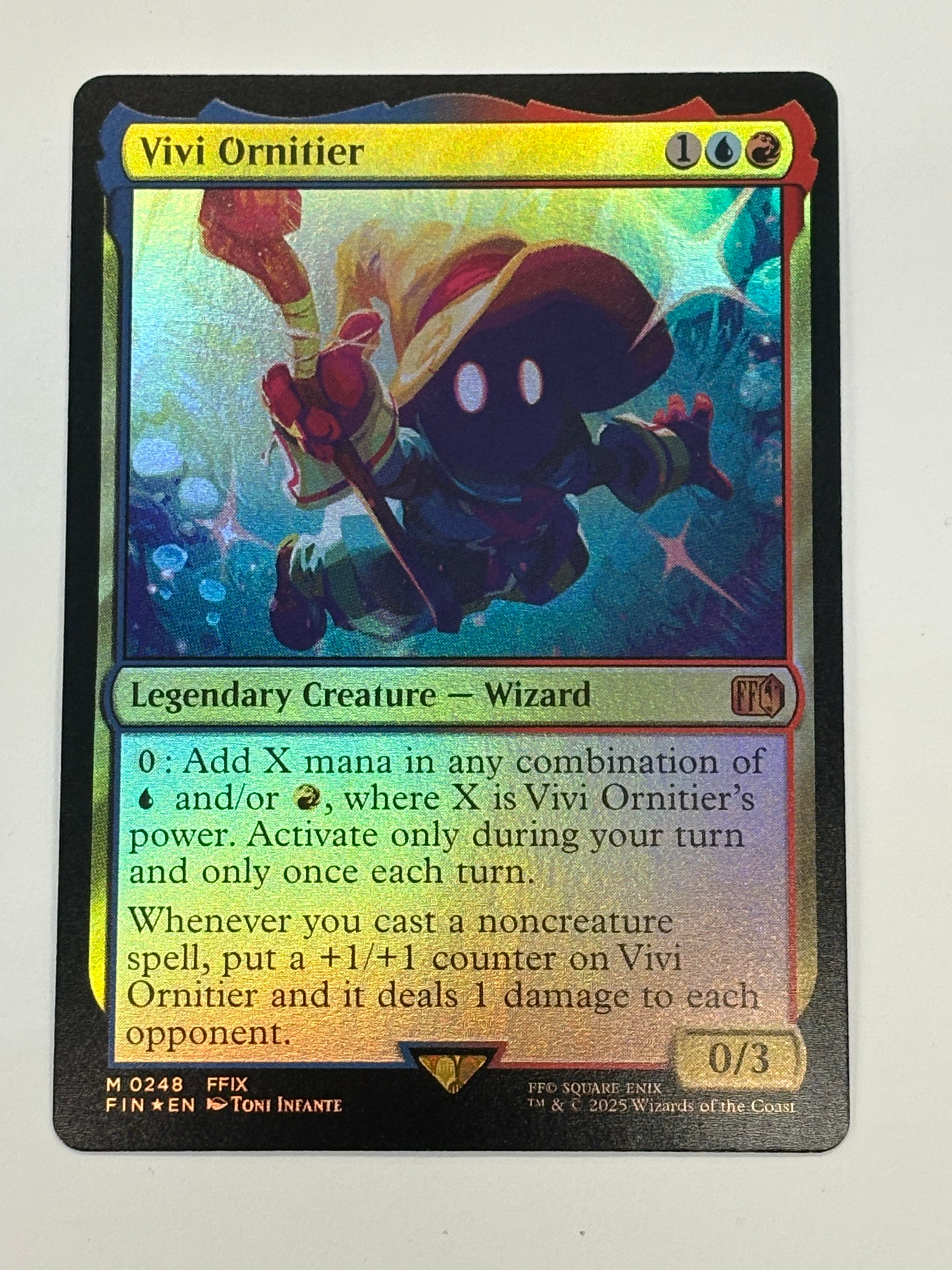 Magic the Gathering TCG - Final Fantasy Vivi Ornitier 0248 Foil NM