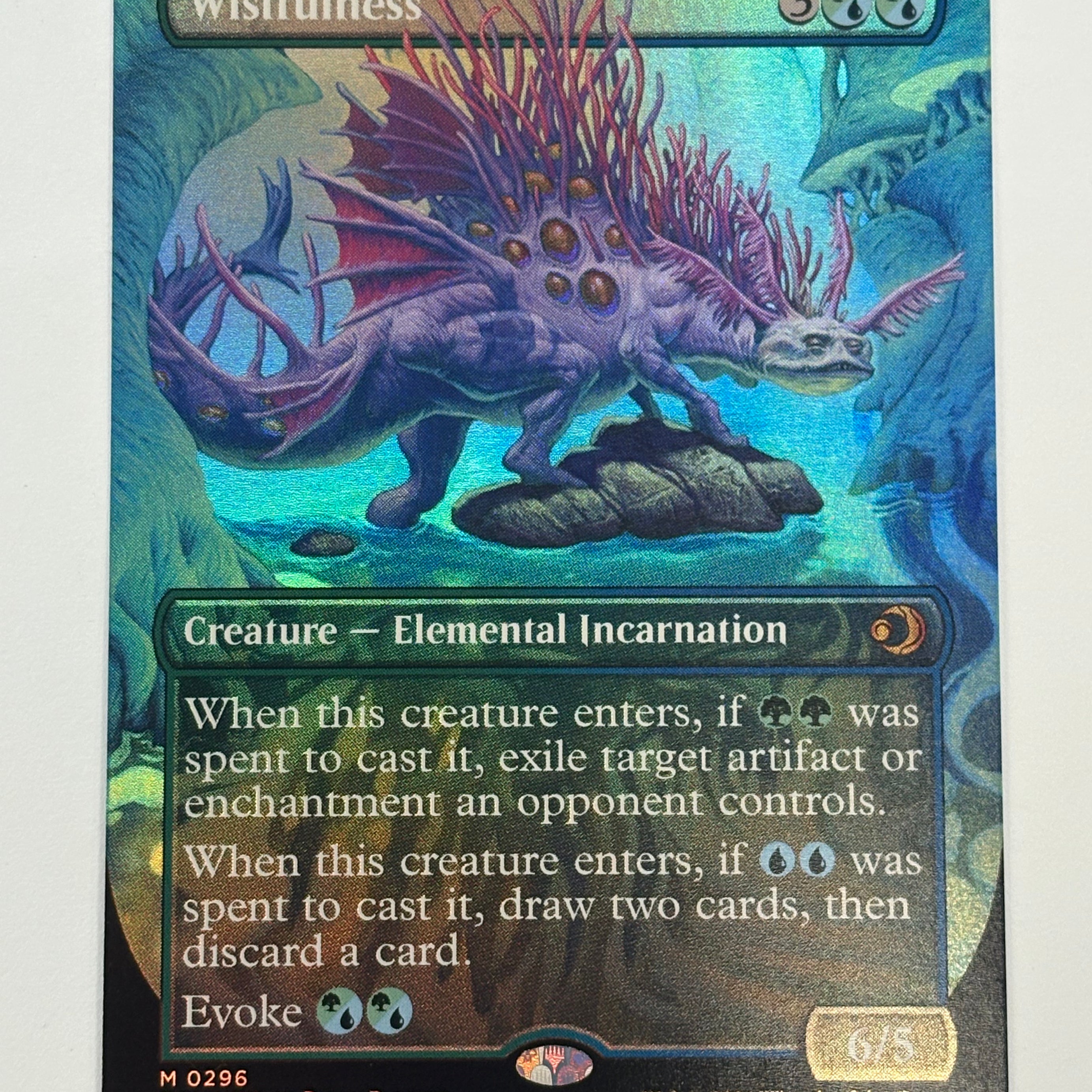 Magic the Gathering TCG - Lorwyn Eclipsed Wistfulness 296 Foil NM
