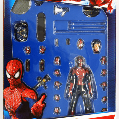 Medi Com Toys Mafex Marvel The Amazing Spider-Man 2 The Amazing Spider-Man DX Set No.004 Action Figure