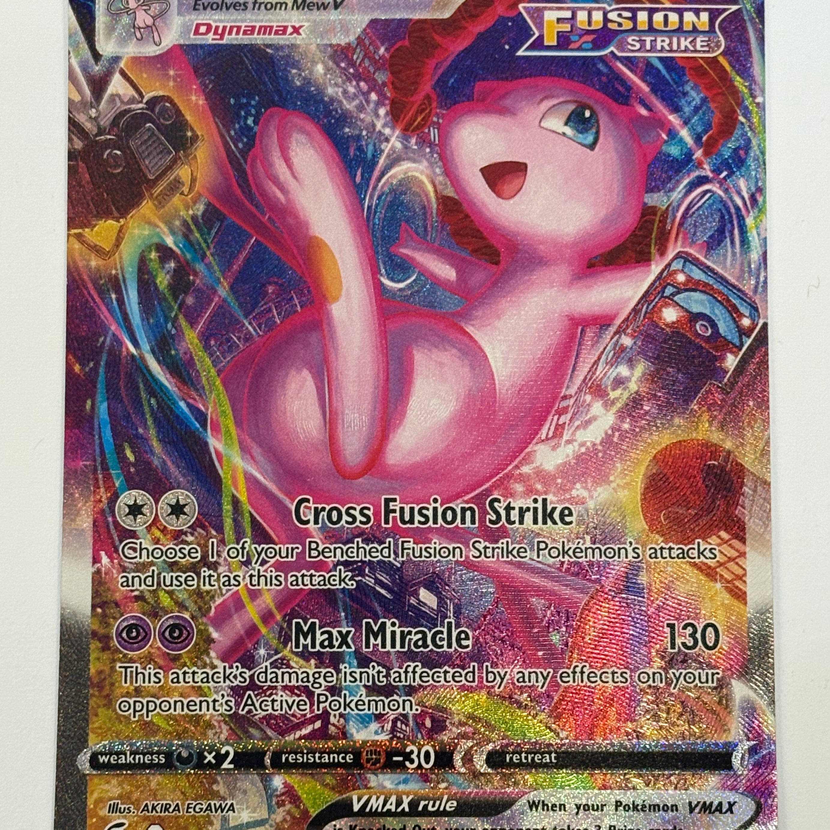 Pokémon TCG - Fusion Strike Mew VMAX 269/264 NM