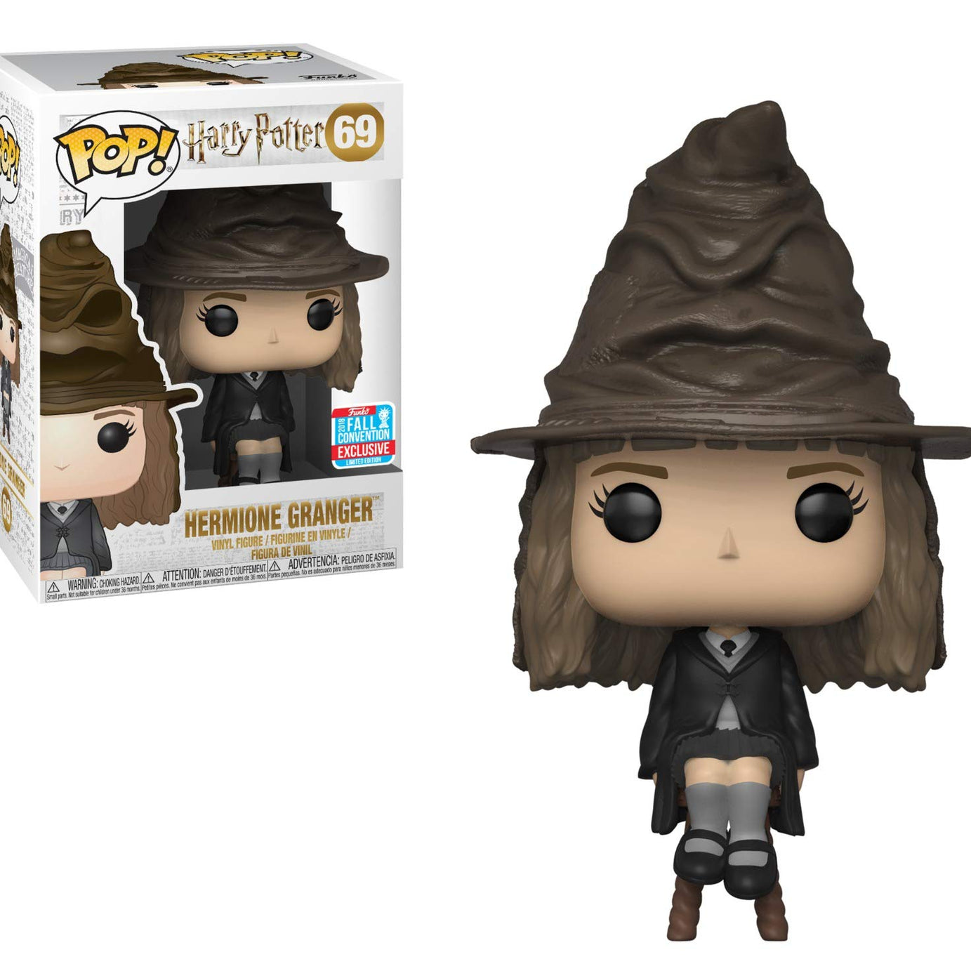 Funko Pop! Movies Harry Potter Hermione Granger 2018 Fall Convention Exclusive LE #69