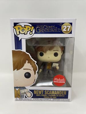 Funko Pop! Movies Fantastic Beasts The Crimes of Grindelwald Newt Scamander Michael’s Exclusive #27