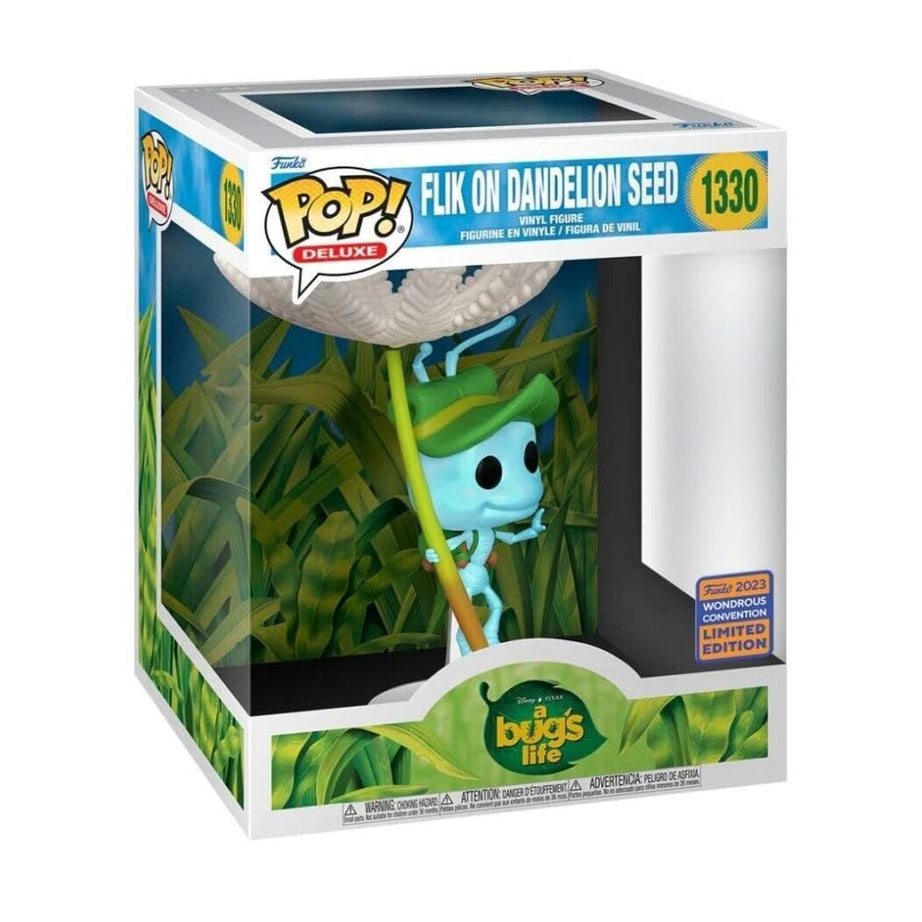 Funko Pop! Disney A Bug's Life Flik on Dandelion Seed Funko 2023 Wonderous Convention Limited Edition #1330