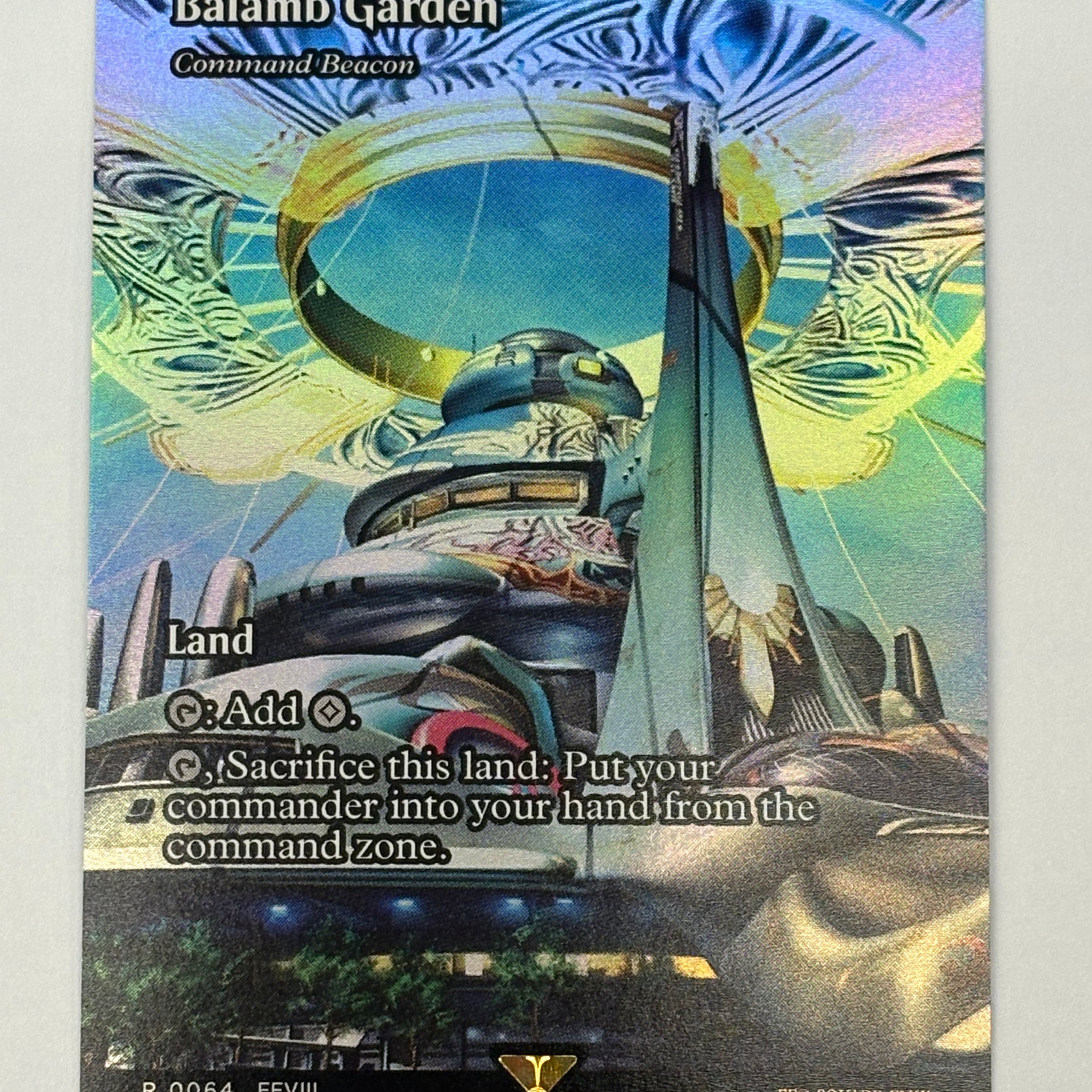 Magic The Gathering TCG - Final Fantasy: Through the Ages Balamb Garden Command Beacon 064 Foil NM