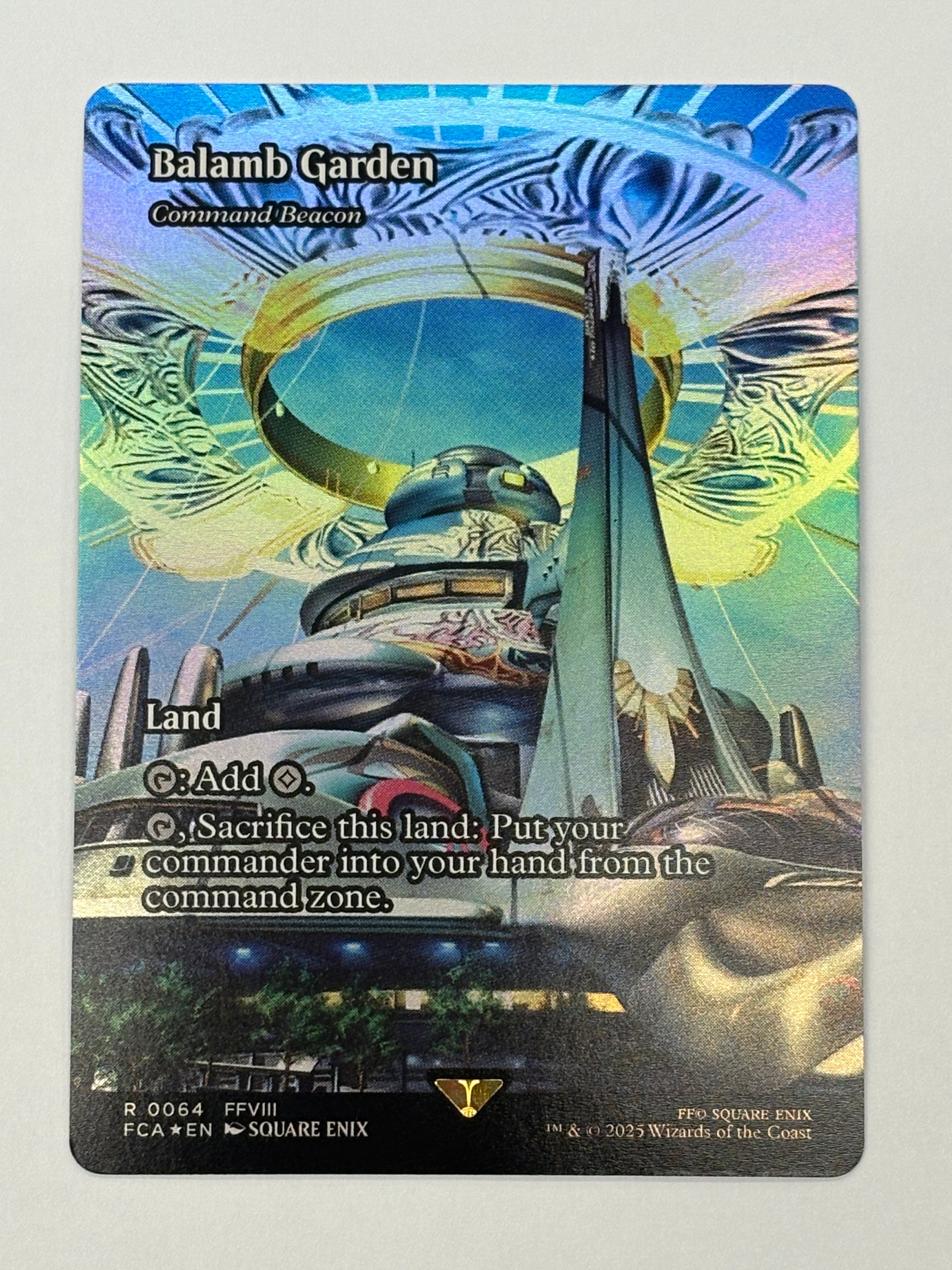 Magic The Gathering TCG - Final Fantasy: Through the Ages Balamb Garden Command Beacon 064 Foil NM