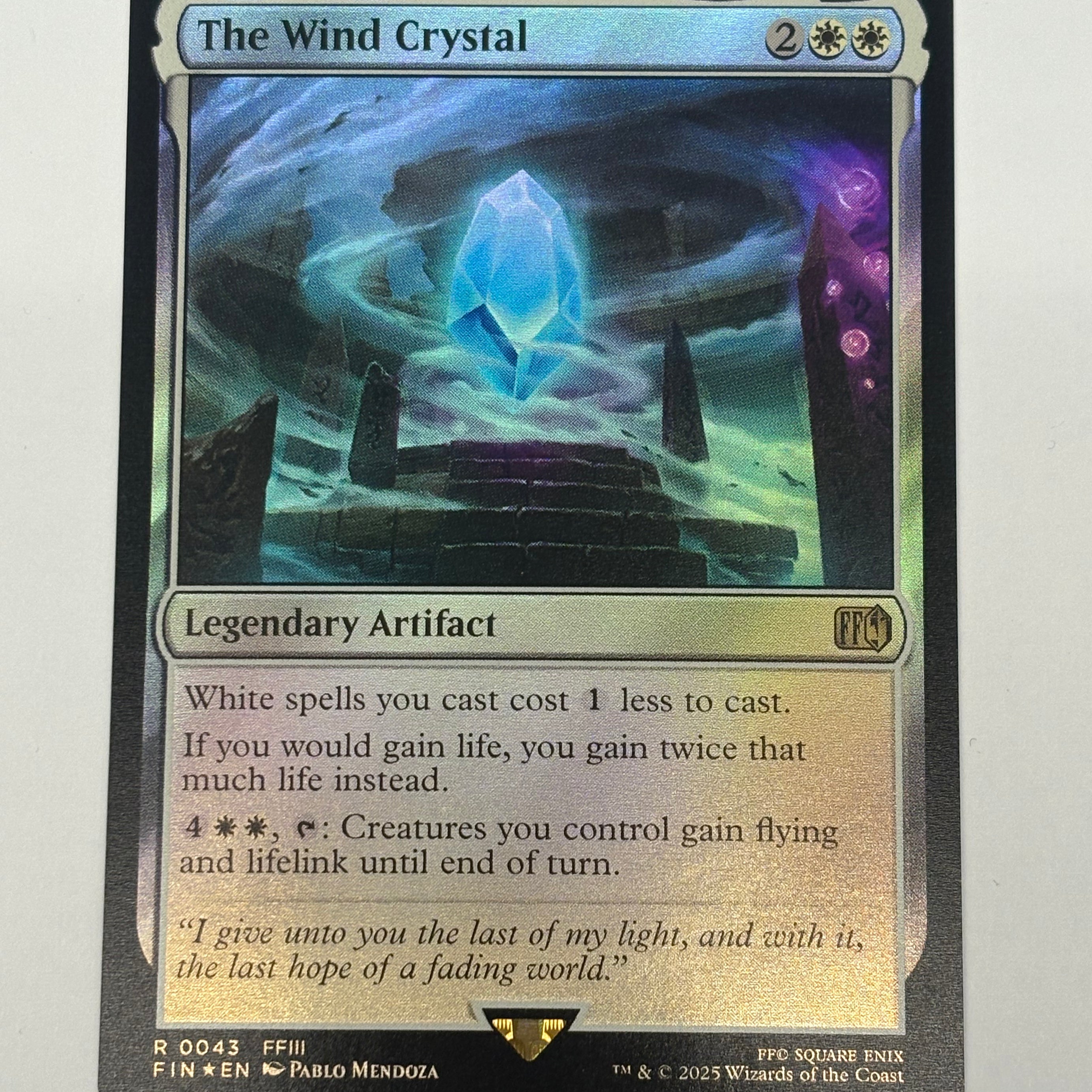 Magic The Gathering TCG - Final Fantasy The Wind Crystal 043 Foil NM