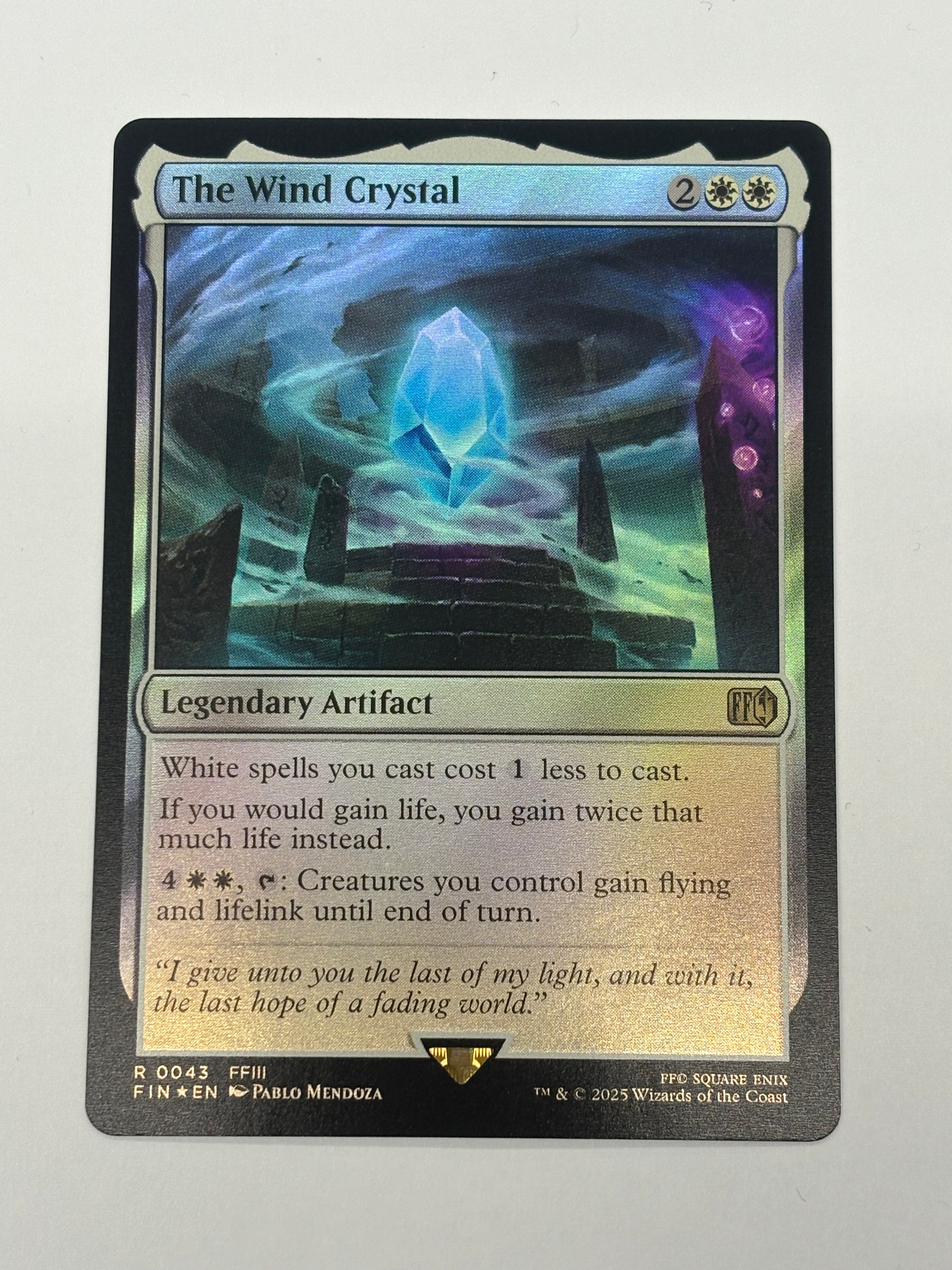 Magic The Gathering TCG - Final Fantasy The Wind Crystal 043 Foil NM