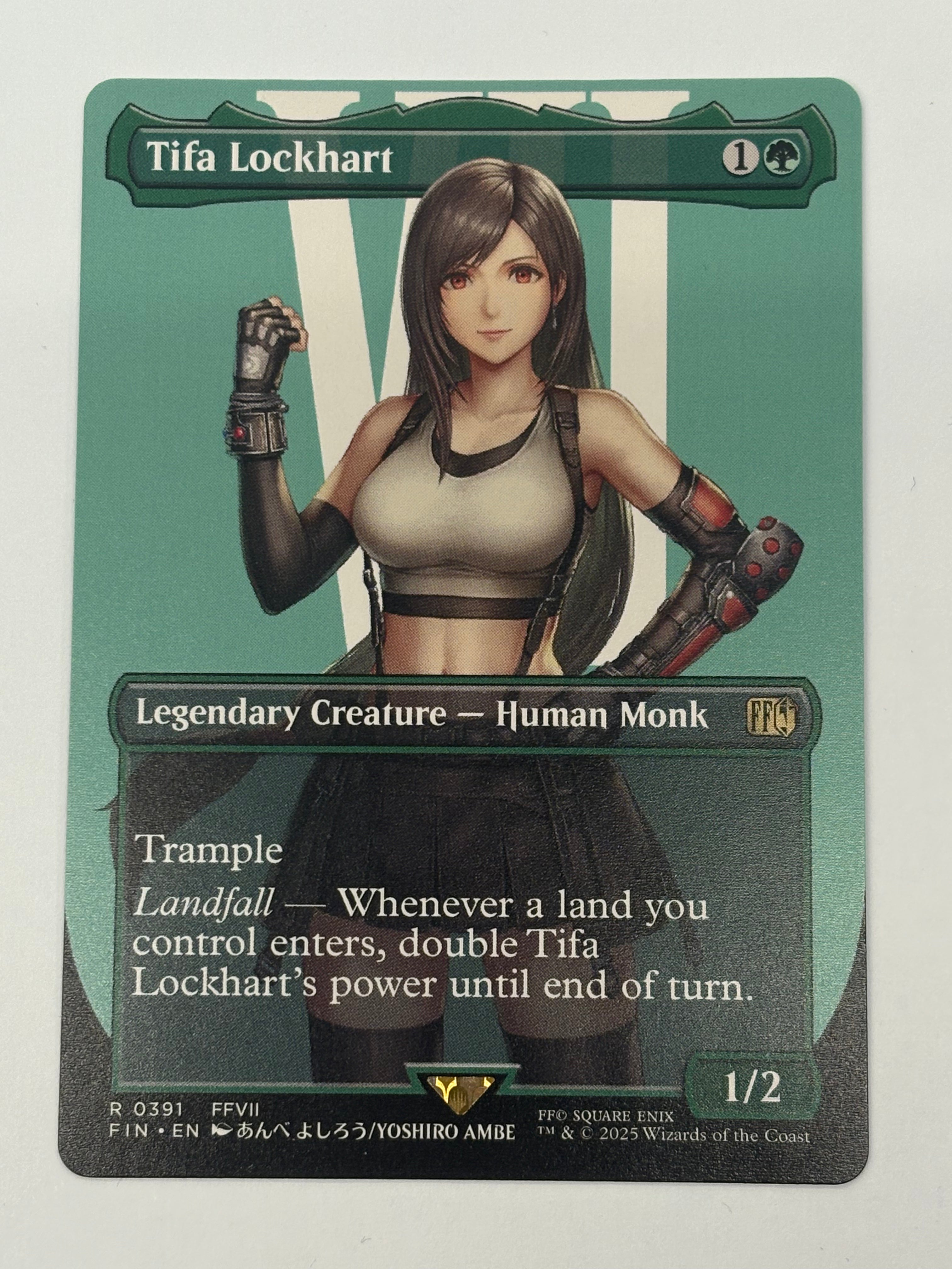 Magic The Gathering TCG - Final Fantasy Tifa Lockhart (Borderless) 391 NM