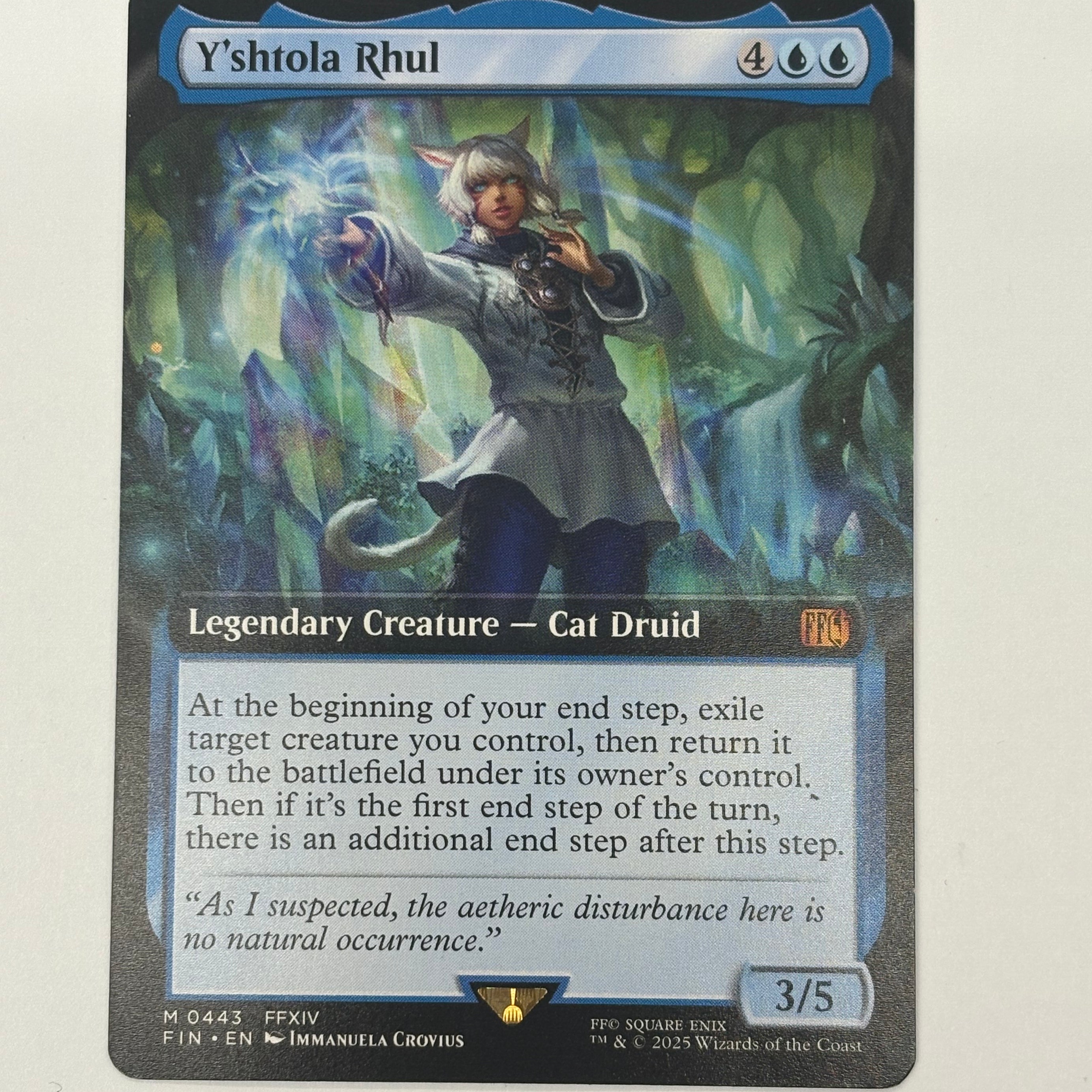 Magic The Gathering TCG - Final Fantasy Y’shtola Rhul (Extended Art) 443 NM