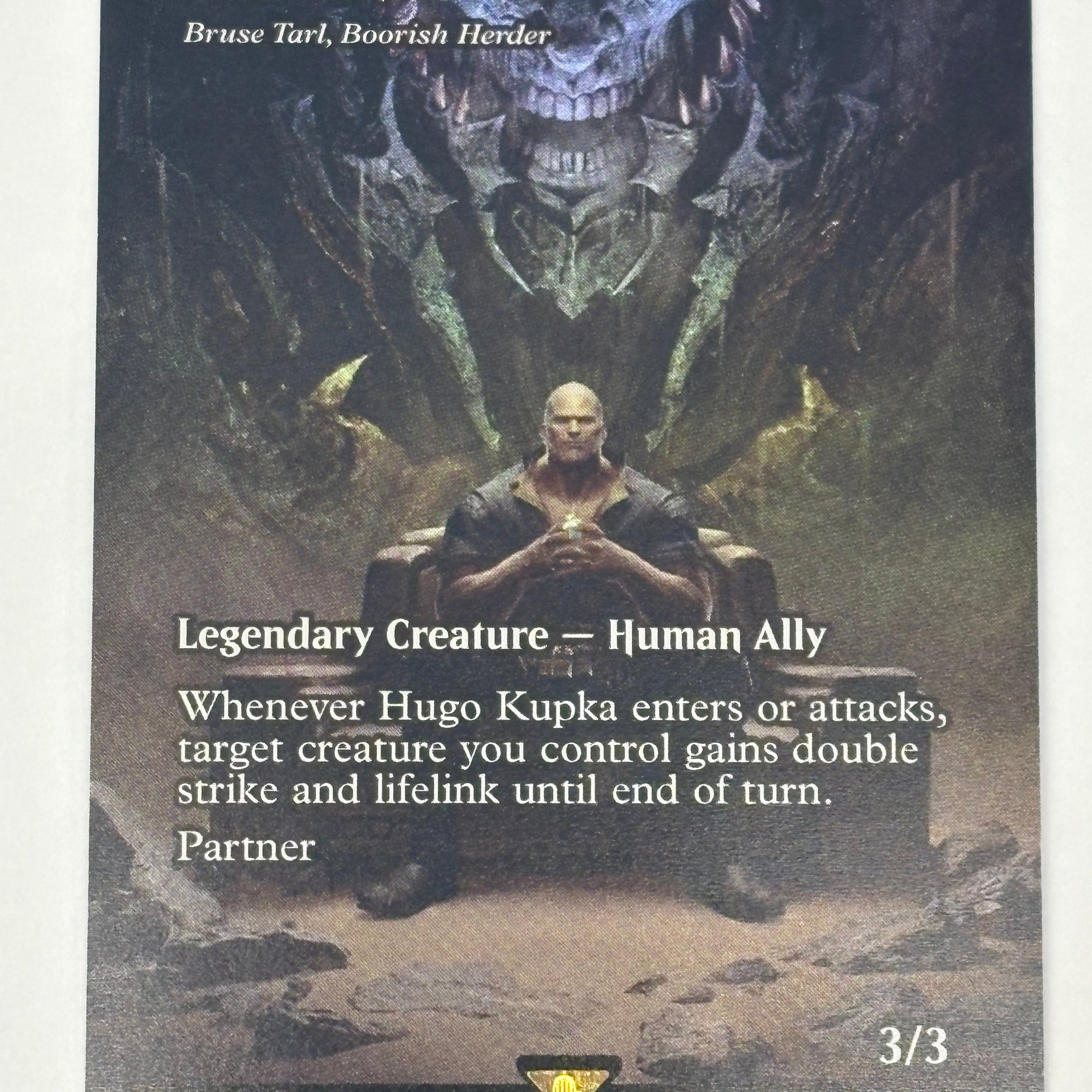 Magic The Gathering TCG - Final Fantasy: Through the Ages Hugo Kupka Bruse Tarl, Boorish Herder 050 Foil NM