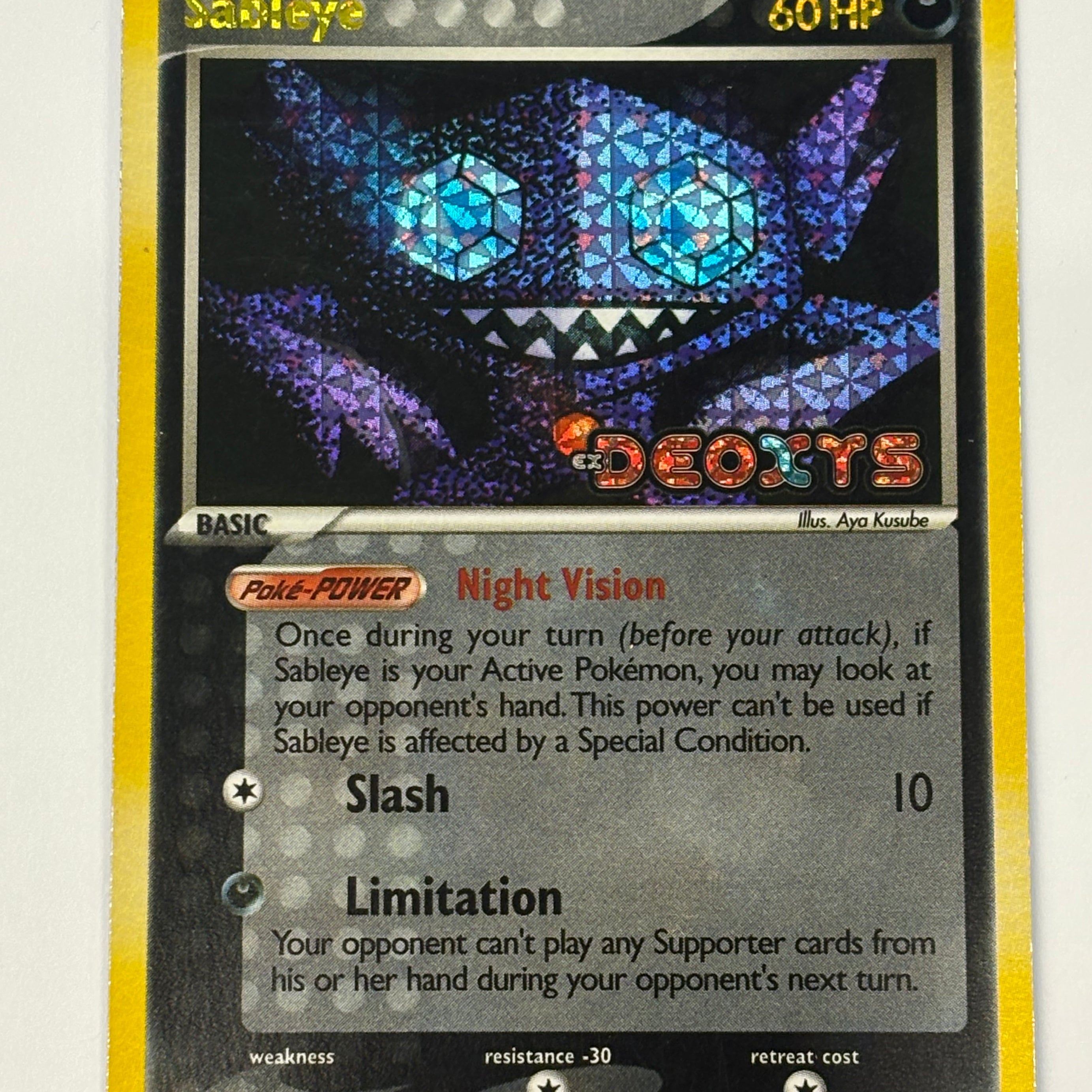 Pokémon TCG - EX Deoxys Sableye (ex Deoxys Stamped) 23/107 MP