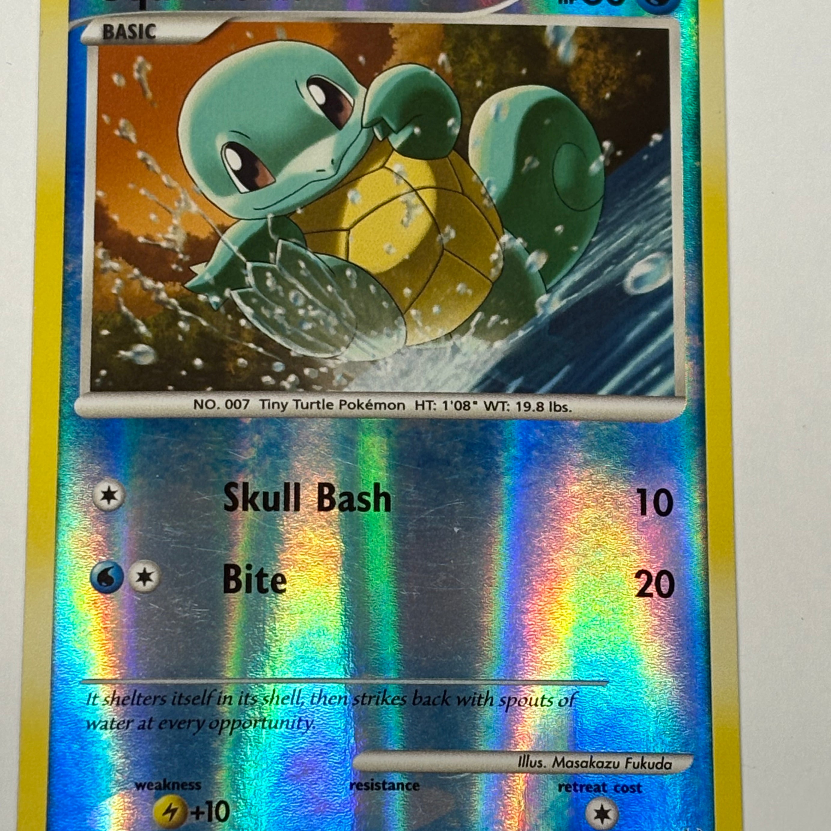 Pokémon TCG - Platinum Squirtle 96/127 Reverse Holo NM