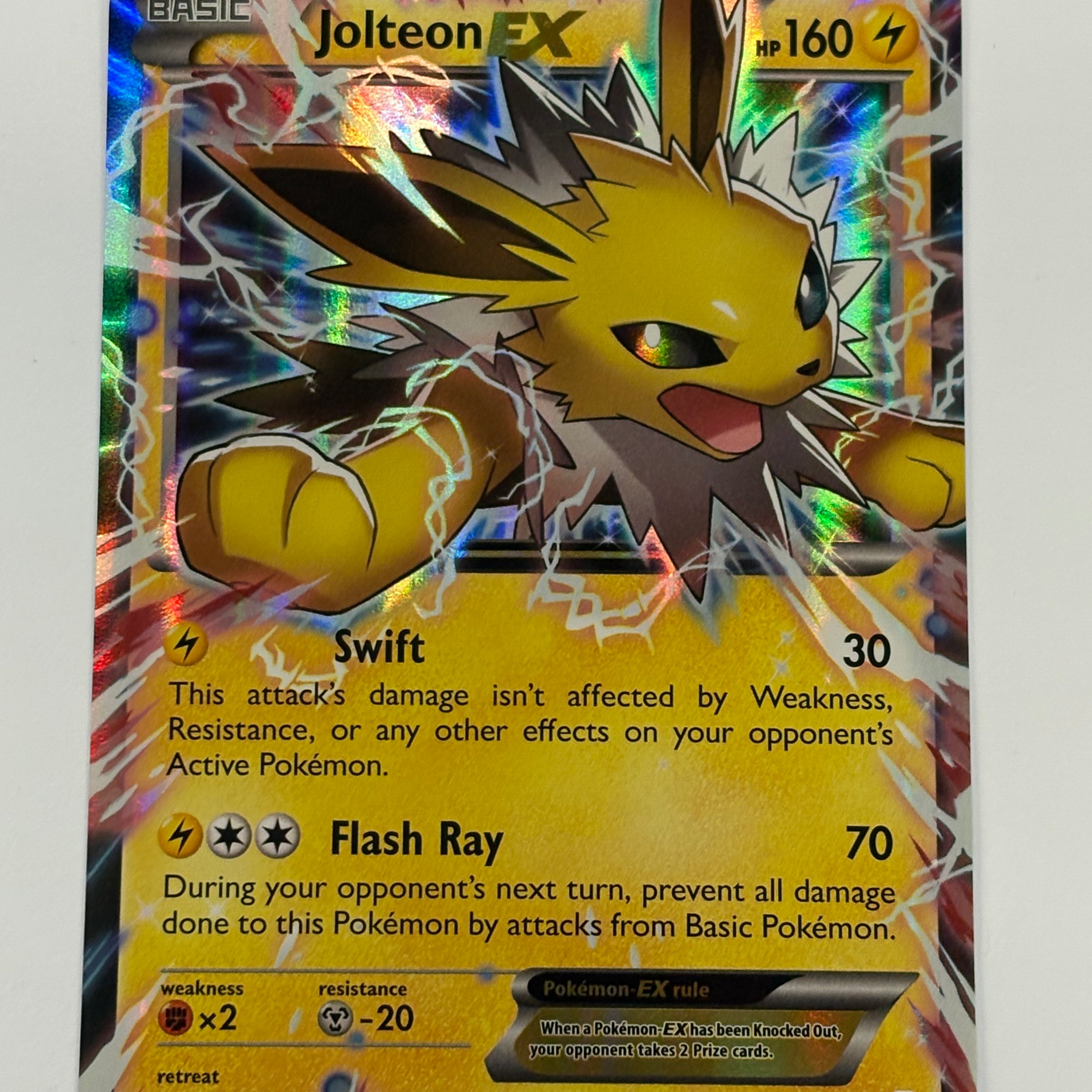 Pokémon TCG - Generations Jolteon EX 28/83 NM