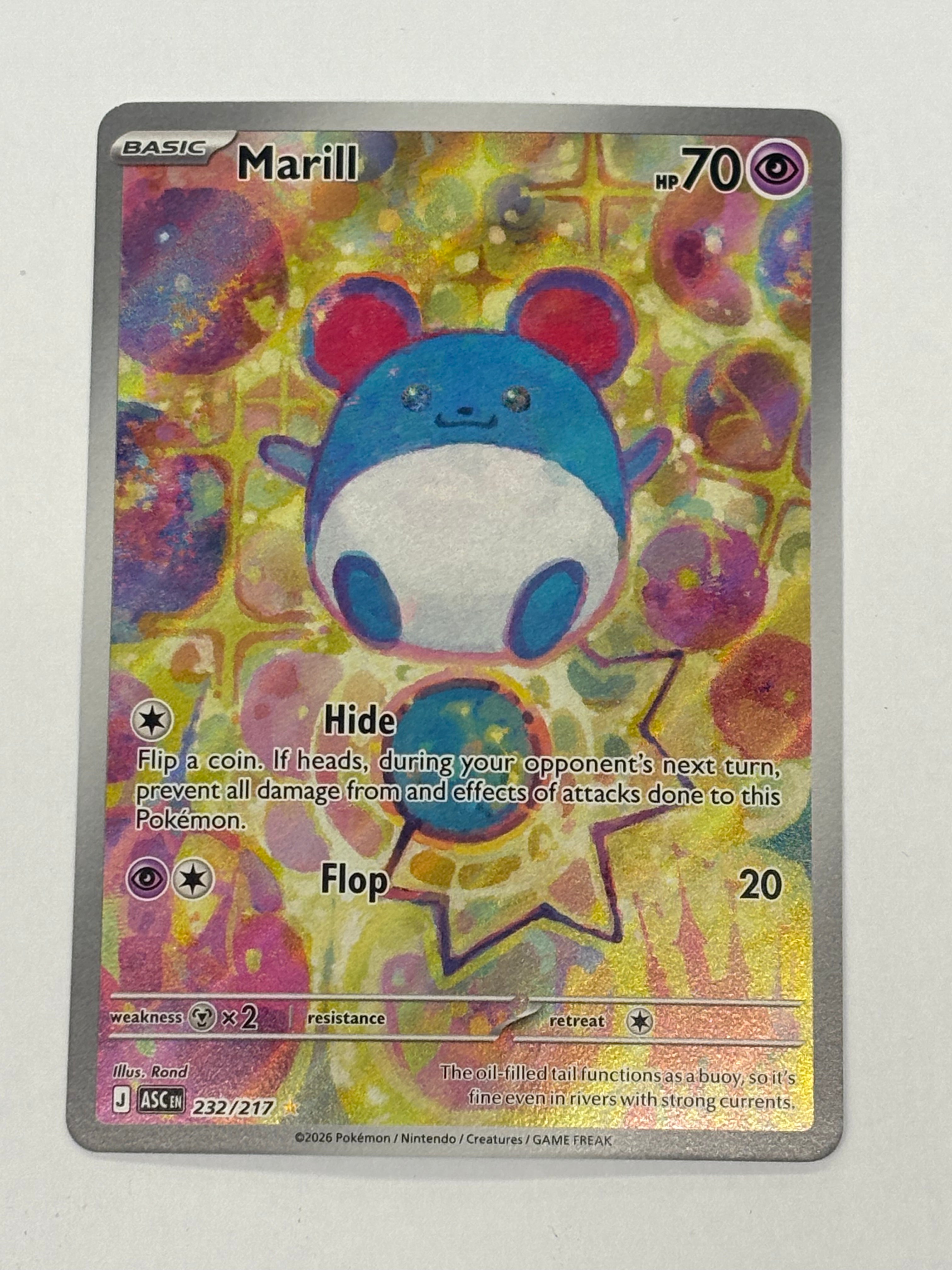 Pokémon TCG - Ascended Heroes Marill 232/217 NM