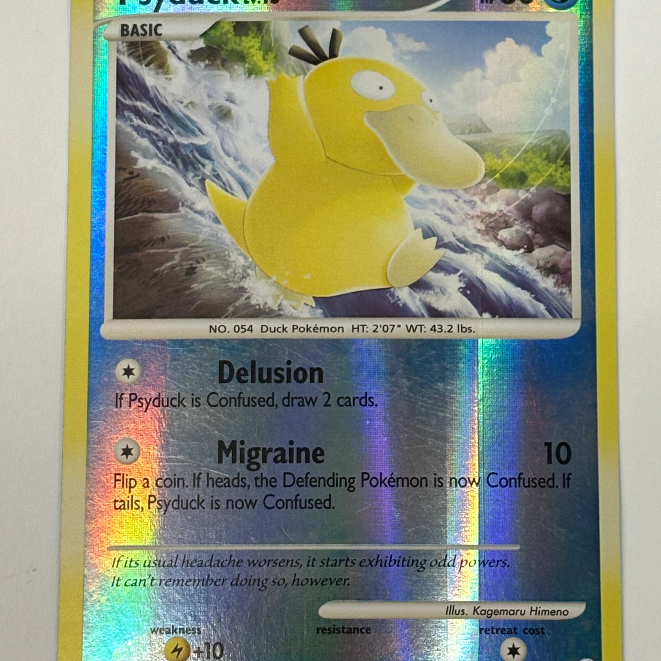 Pokémon TCG - Secret Wonders Psyduck 100/132 (Reverse Holo) NM
