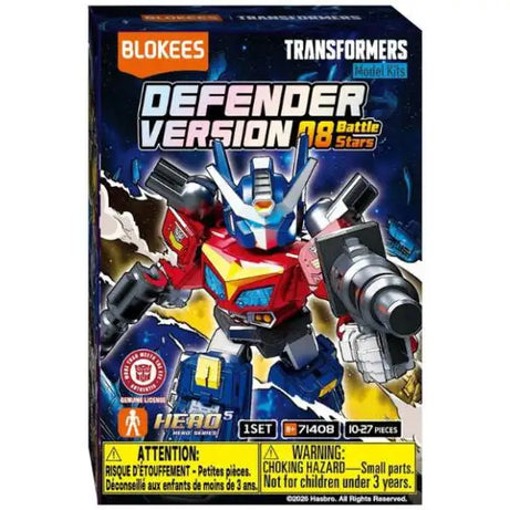 Blokees Transformers Defender Version 08 Battle Stars Model Kit Action Figure