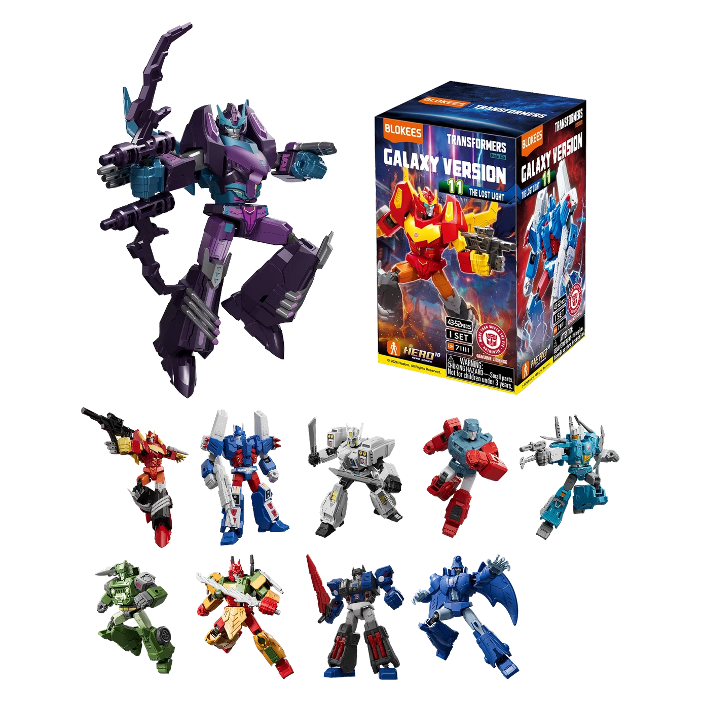 Blokees Transformers Galaxy Version 11 The Lost Light Model Kit Action Figure
