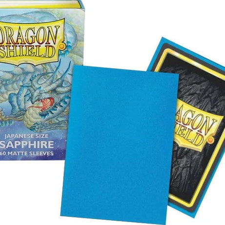 Japanese Dragon Shield Sapphire • Matte Count 60