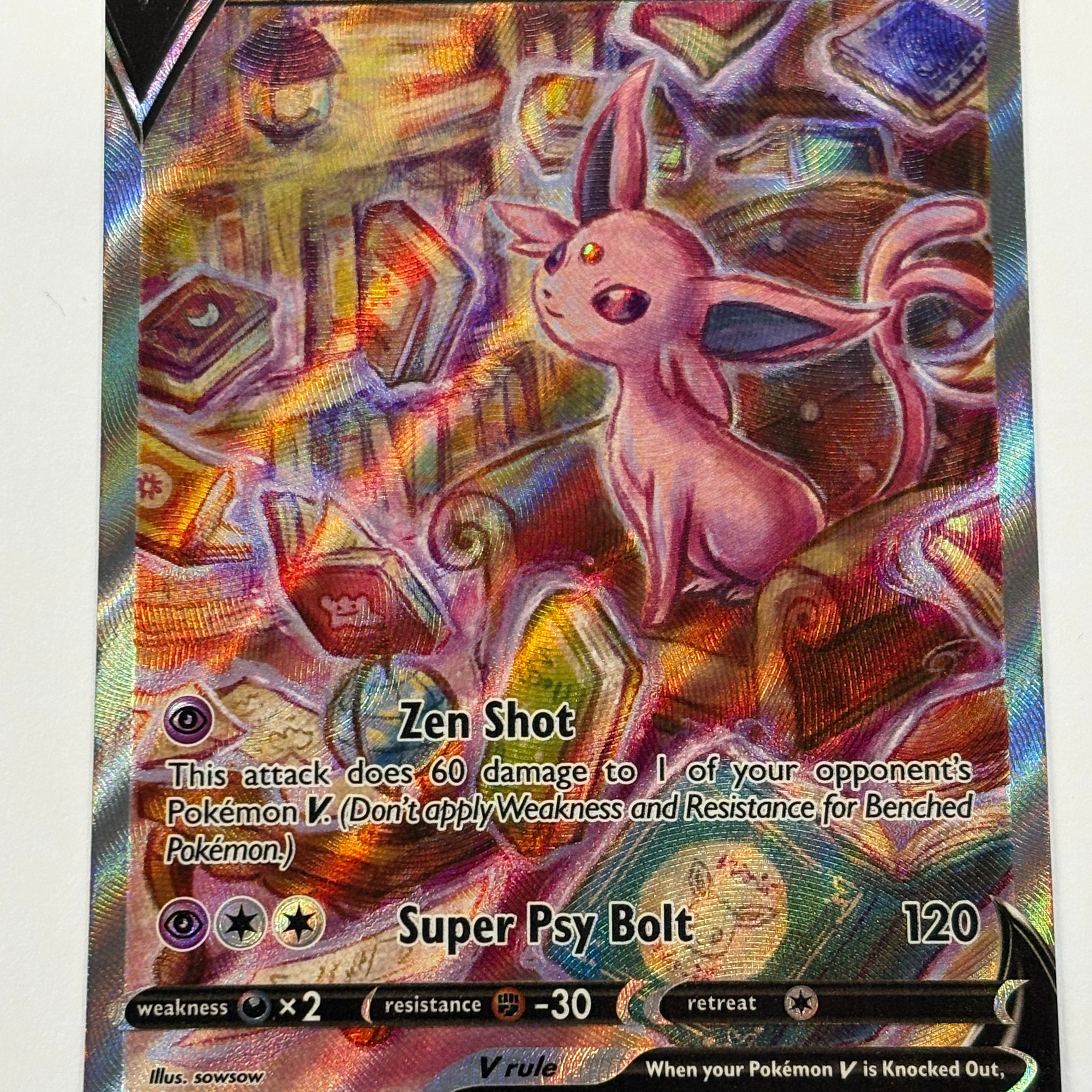 Pokémon TCG - Evolving Skies Espeon V 180/203 NM