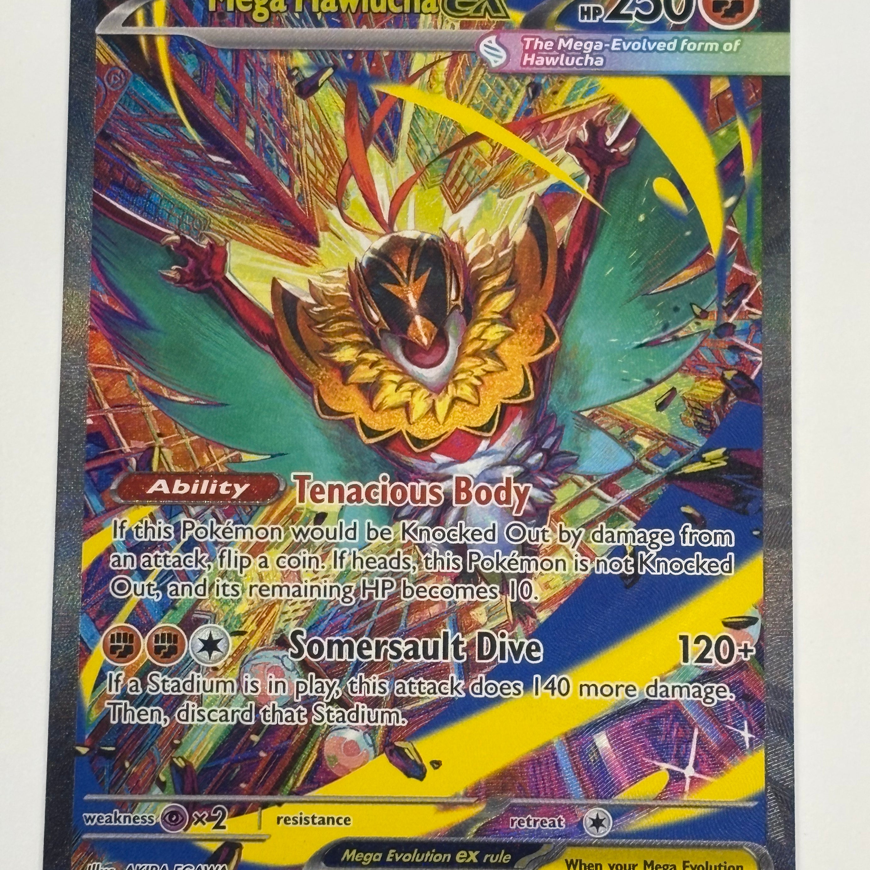 Pokémon TCG - Ascended Heroes Mega Hawlucha ex 283/217 NM