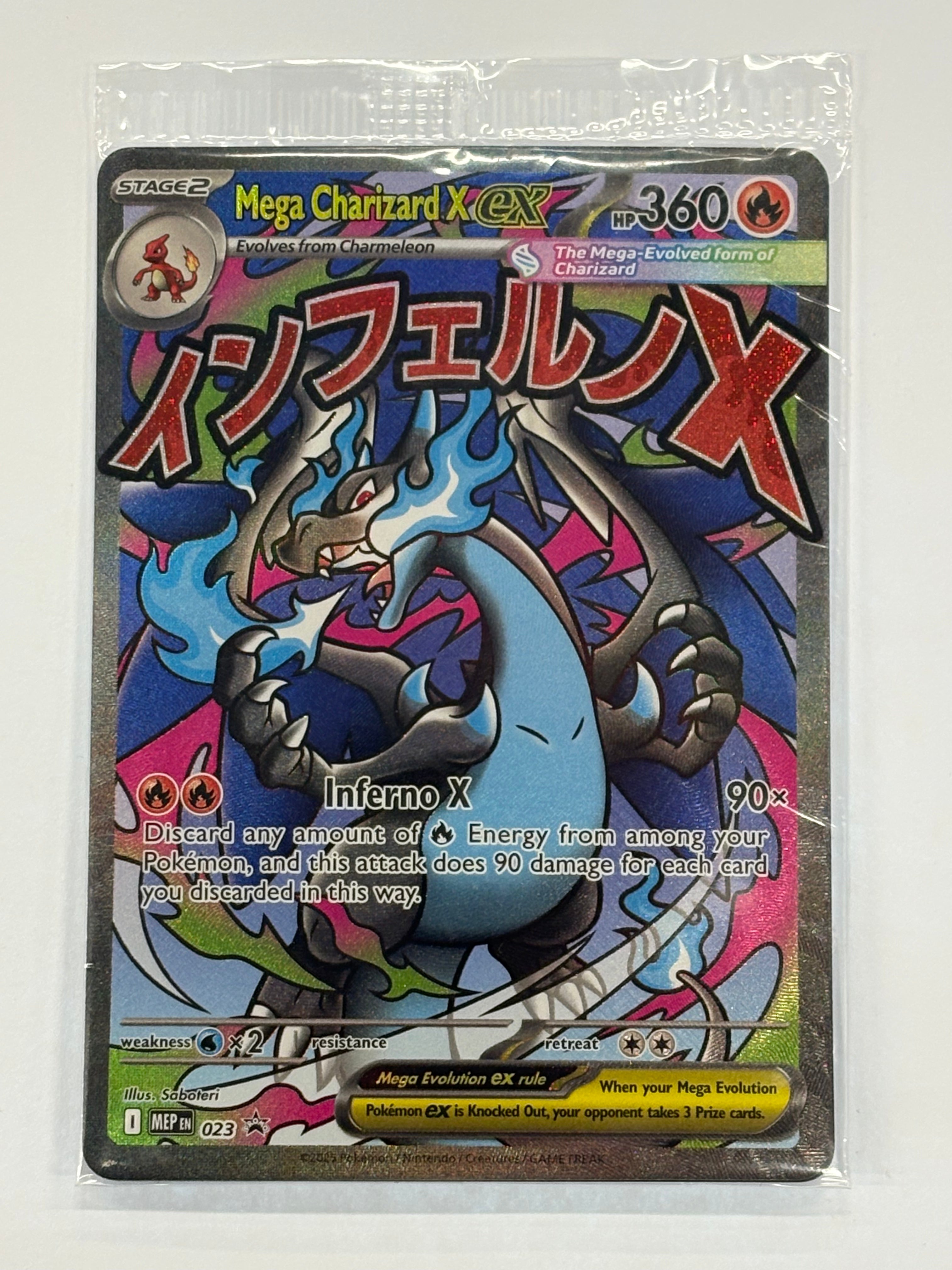 Pokémon TCG - Mega Evolution Promo Mega Charizard X Ultra Premium Collection Sealed Promo Set (Mega Charizard X ex & Orocorio ex) NM