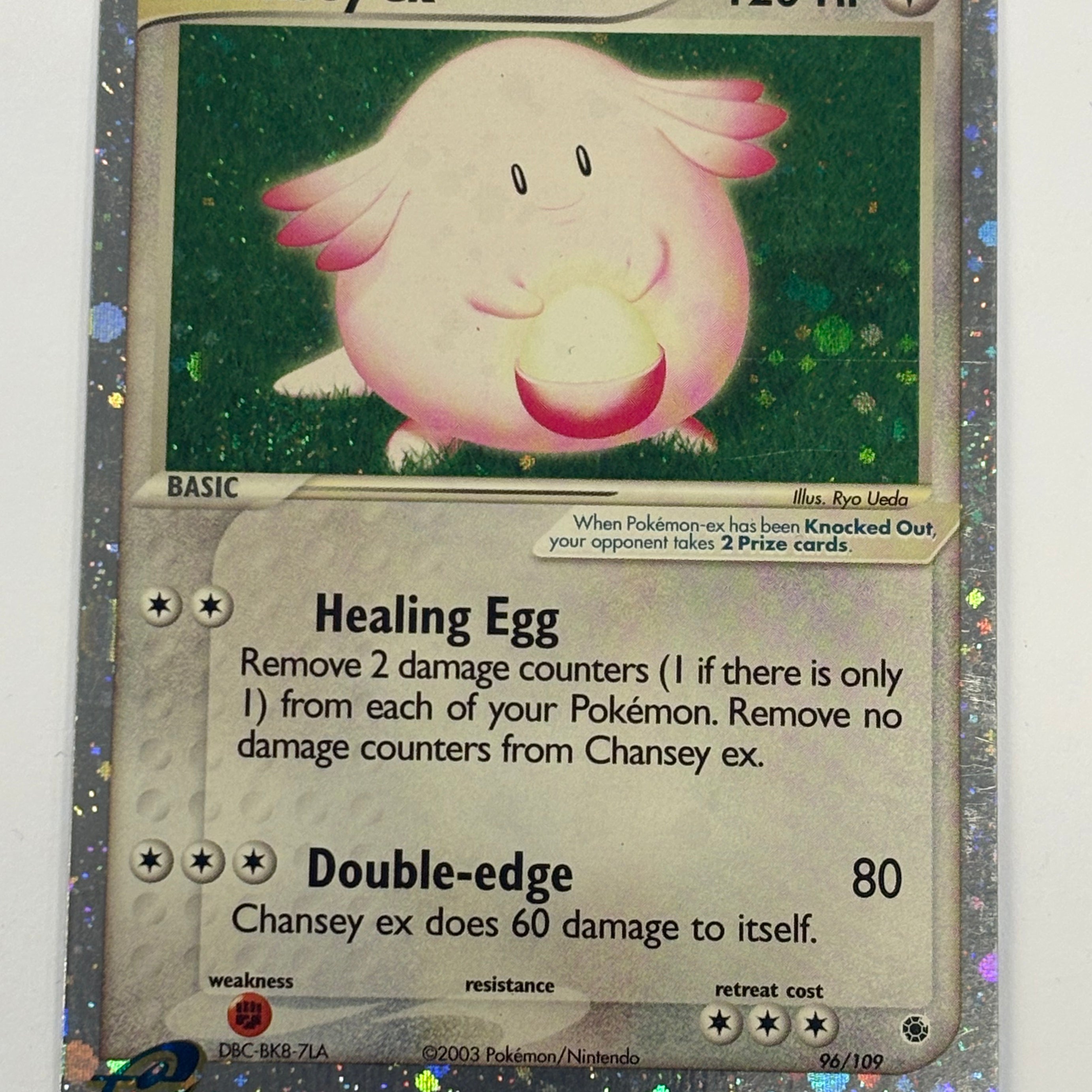 Pokémon TCG - EX Ruby & Sapphire Chansey ex 96/109 NM