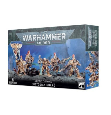 Warhammer 40K Adeptus Custodes Custodian Guard 5 Citadel Miniatures