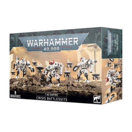 Warhammer 40K T'au Empire Crisis Battlesuits 9 Citadel Miniatures/Figurines
