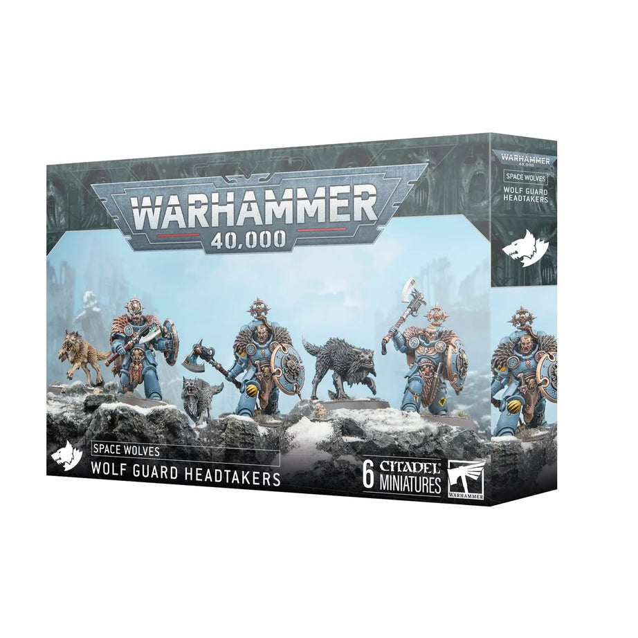 Warhammer 40K Space Wolves Wolf Guard Headtakers 6 Citadel Miniatures/Figurines