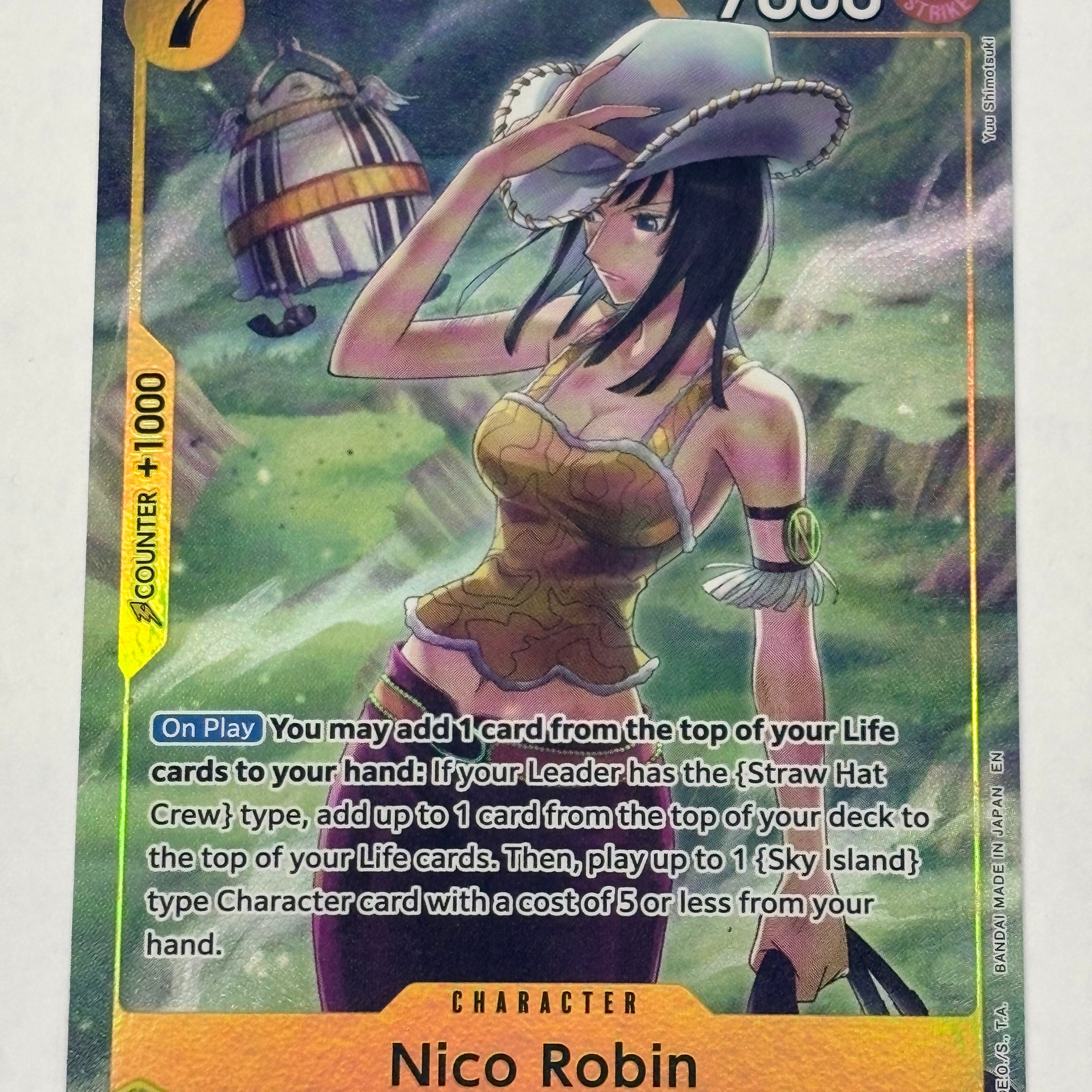 One Piece TCG - Adventure on Kami's Island OP15-EB04 Nico Robin (Alternate Art) OP15-109 NM