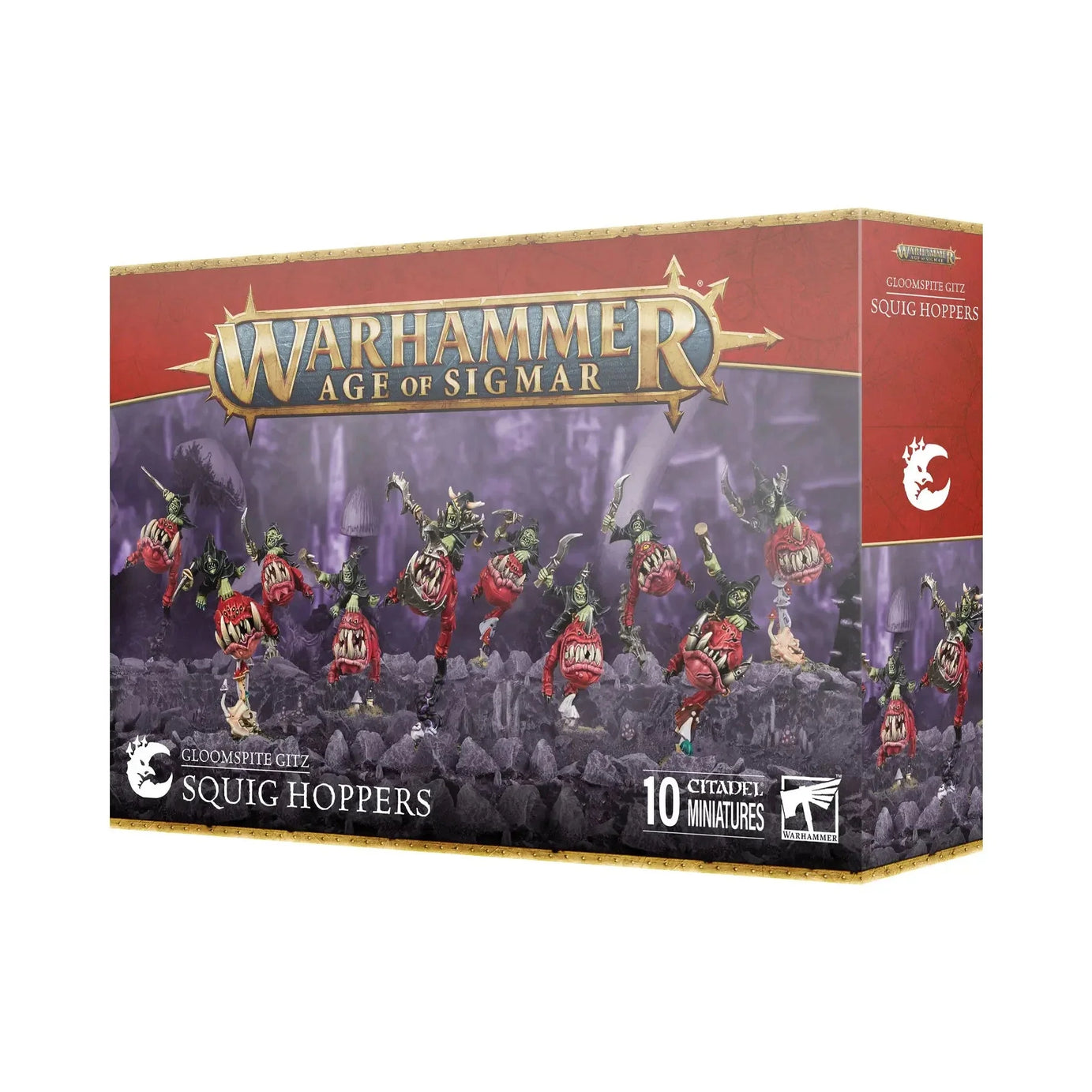 Warhammer Age of Sigmar Gloomspite Gitz Squig Hoppers 10 Citadel Miniatures/Figurines