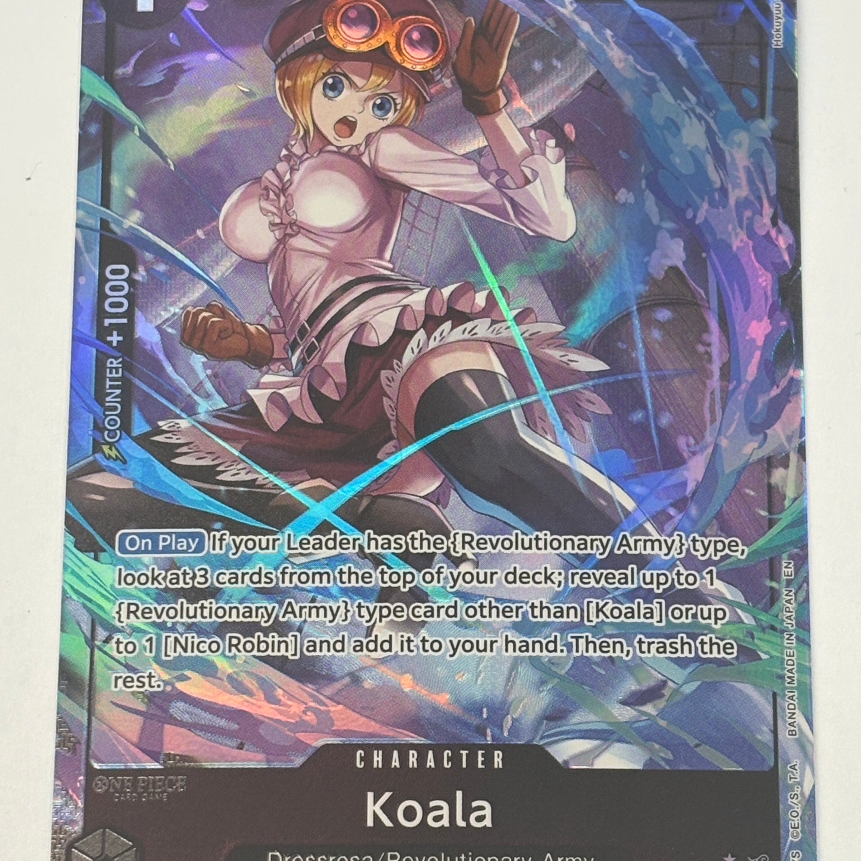 One Piece TCG - Legacy of the Master OP-12 Koala (Alternate Art) OP12-086 NM
