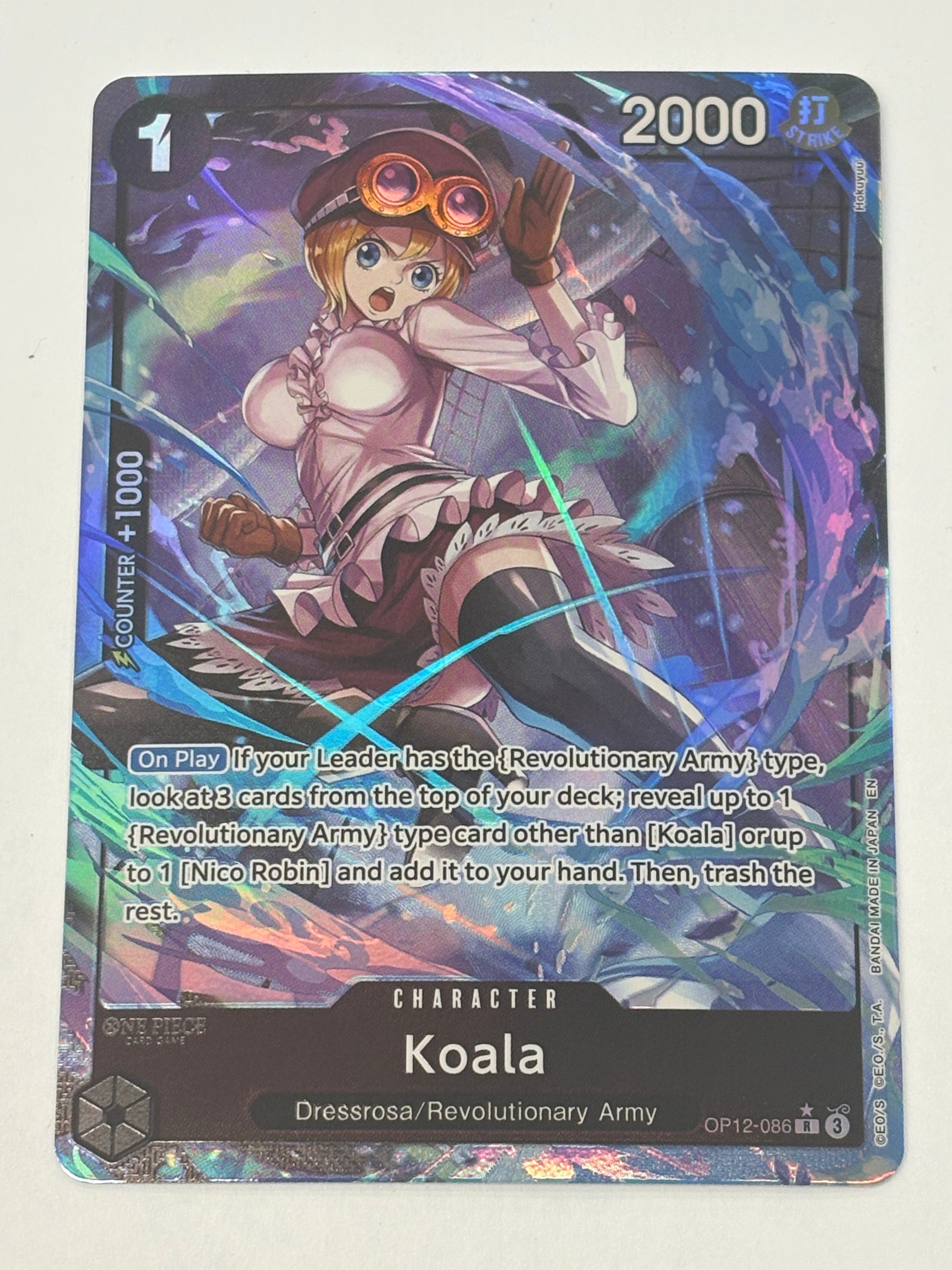 One Piece TCG - Legacy of the Master OP-12 Koala (Alternate Art) OP12-086 NM
