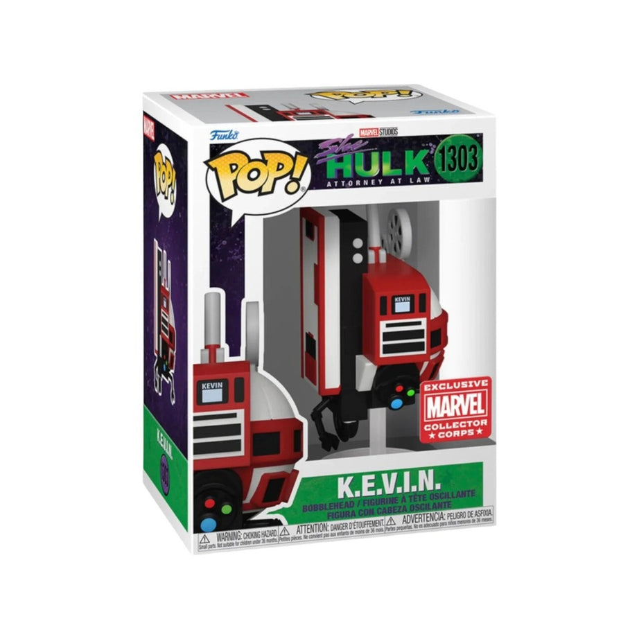 Funko Pop! Marvel She Hulk Attorney At Law K.E.V.I.N Marvel Collector Corps Exclusive #1303