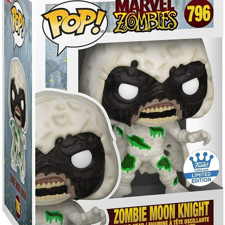Funko Pop! Marvel Zombies Zombie Moon Knight Funko Exclusive #796