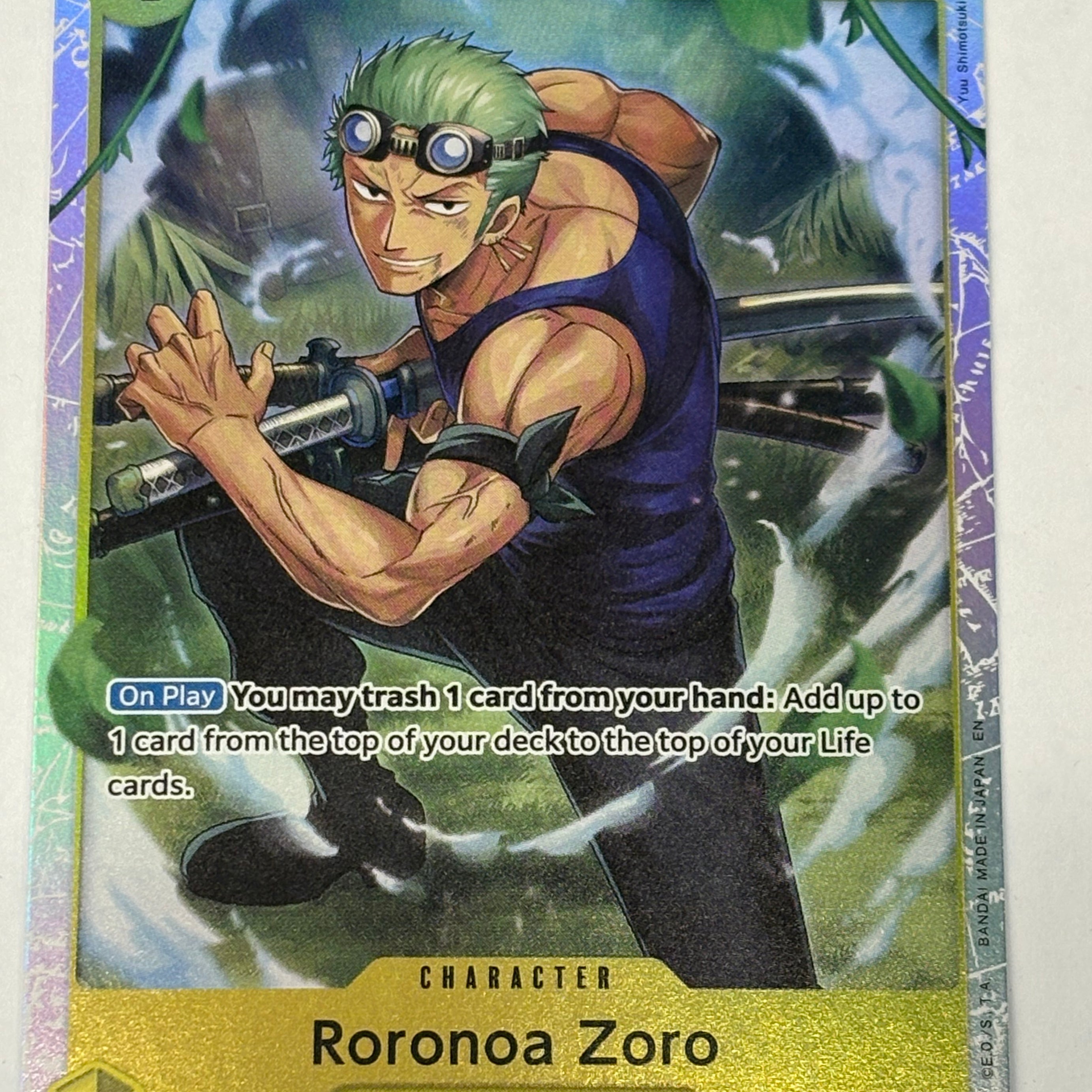 One Piece TCG - Adventure on Kami's Island OP15-EB04 Roronoa Zoro OP15-113 NM