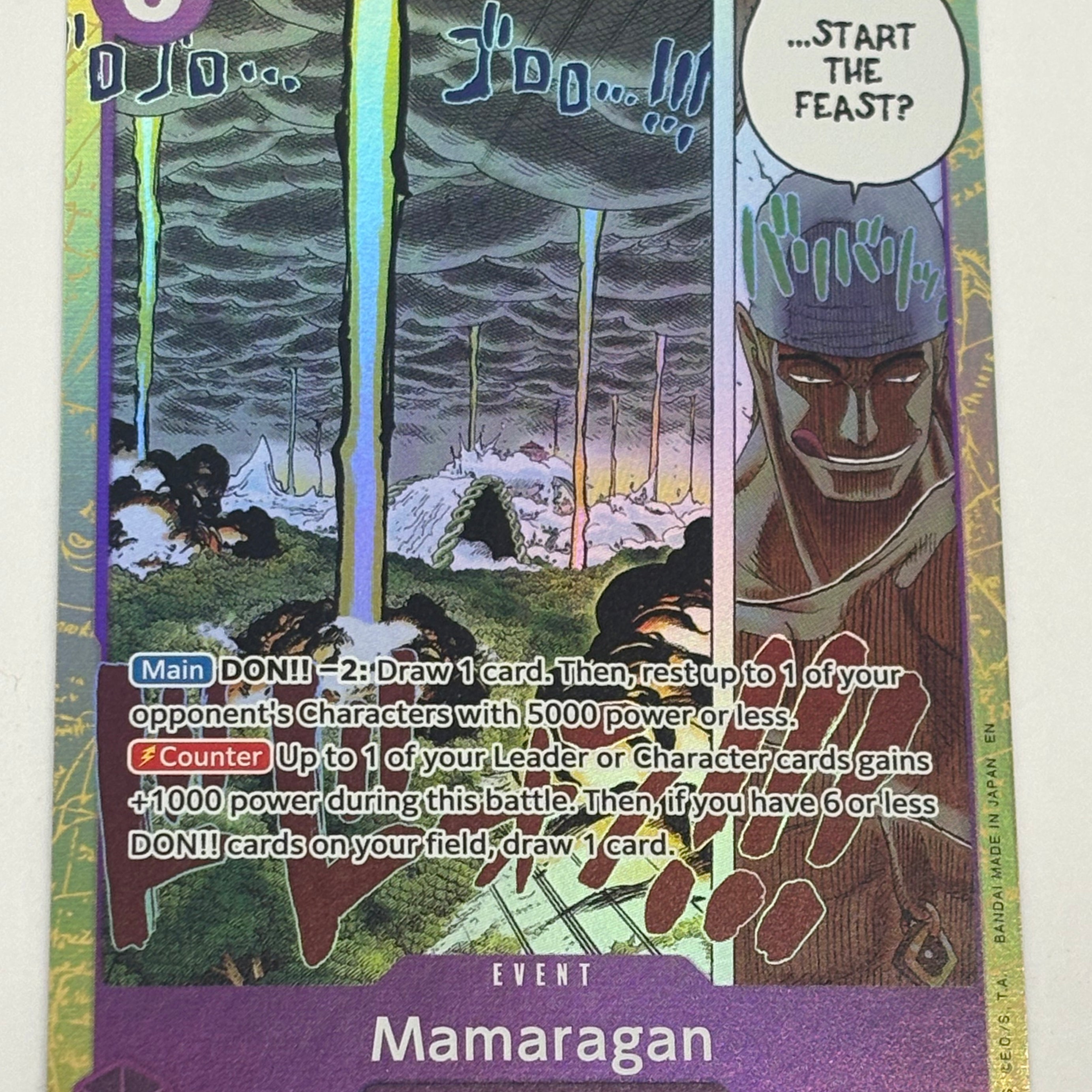 One Piece TCG - Adventure on Kami's Island OP15-EB04 Mamaragan OP15-078 NM