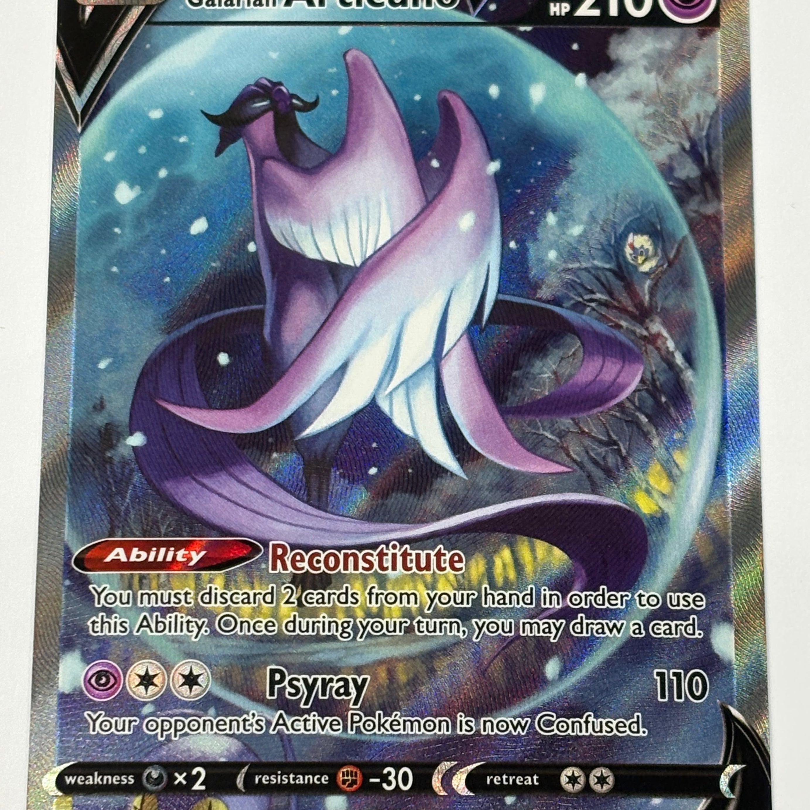 Pokémon TCG - Chilling Reign Galarian Articuno V 170/198 NM
