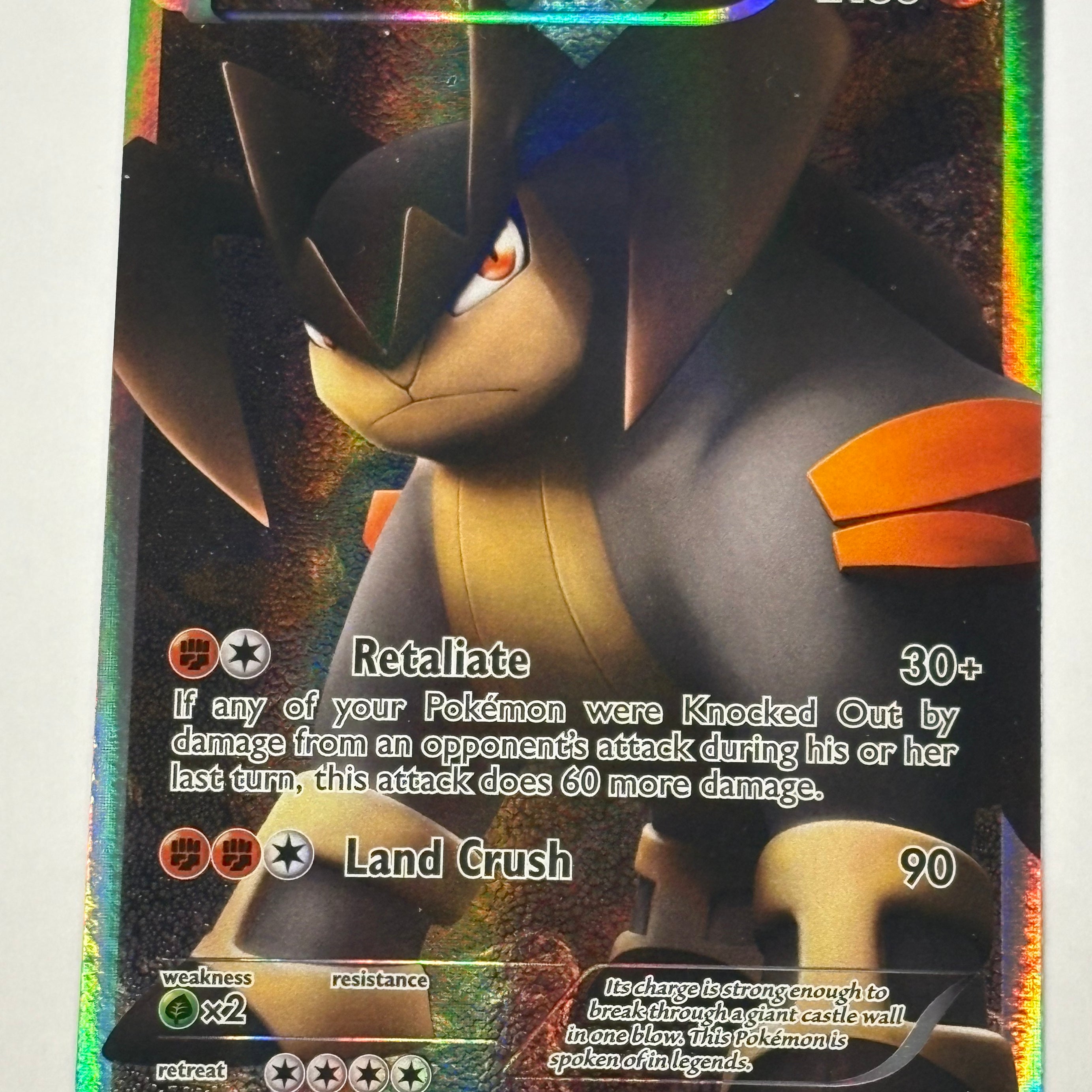 Pokémon TCG - Noble Victories Terrakion 99/101 MP