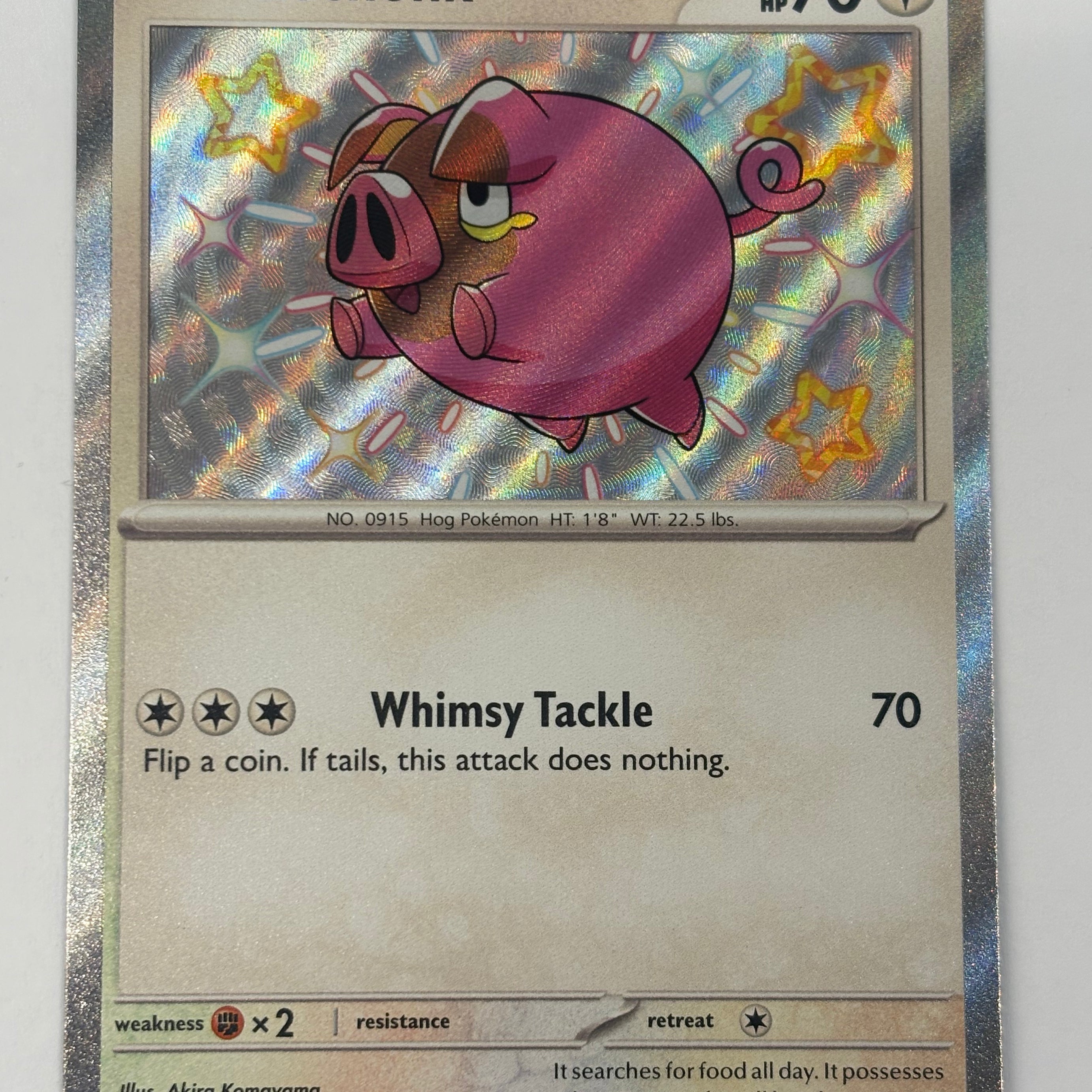 Pokémon TCG - Paldean Fates Lechonk 207/091 NM