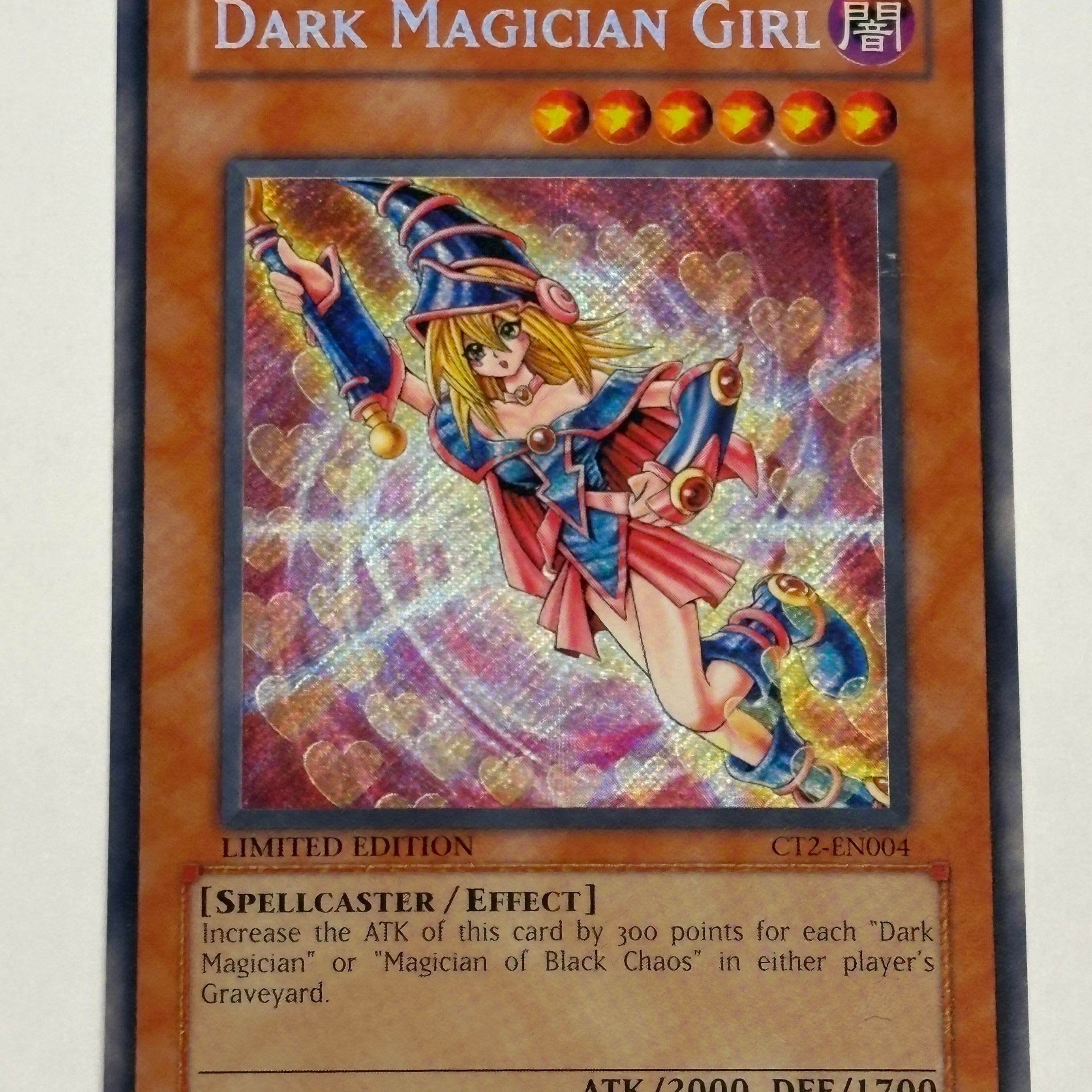 Yu-Gi-Oh! TCG - 2005 Collectors Tin Dark Magician Girl CT2-EN004 Secret Rare MP