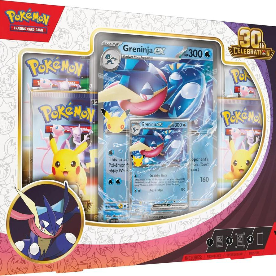 Pokémon TCG - 30th Celebration Greninja ex Box