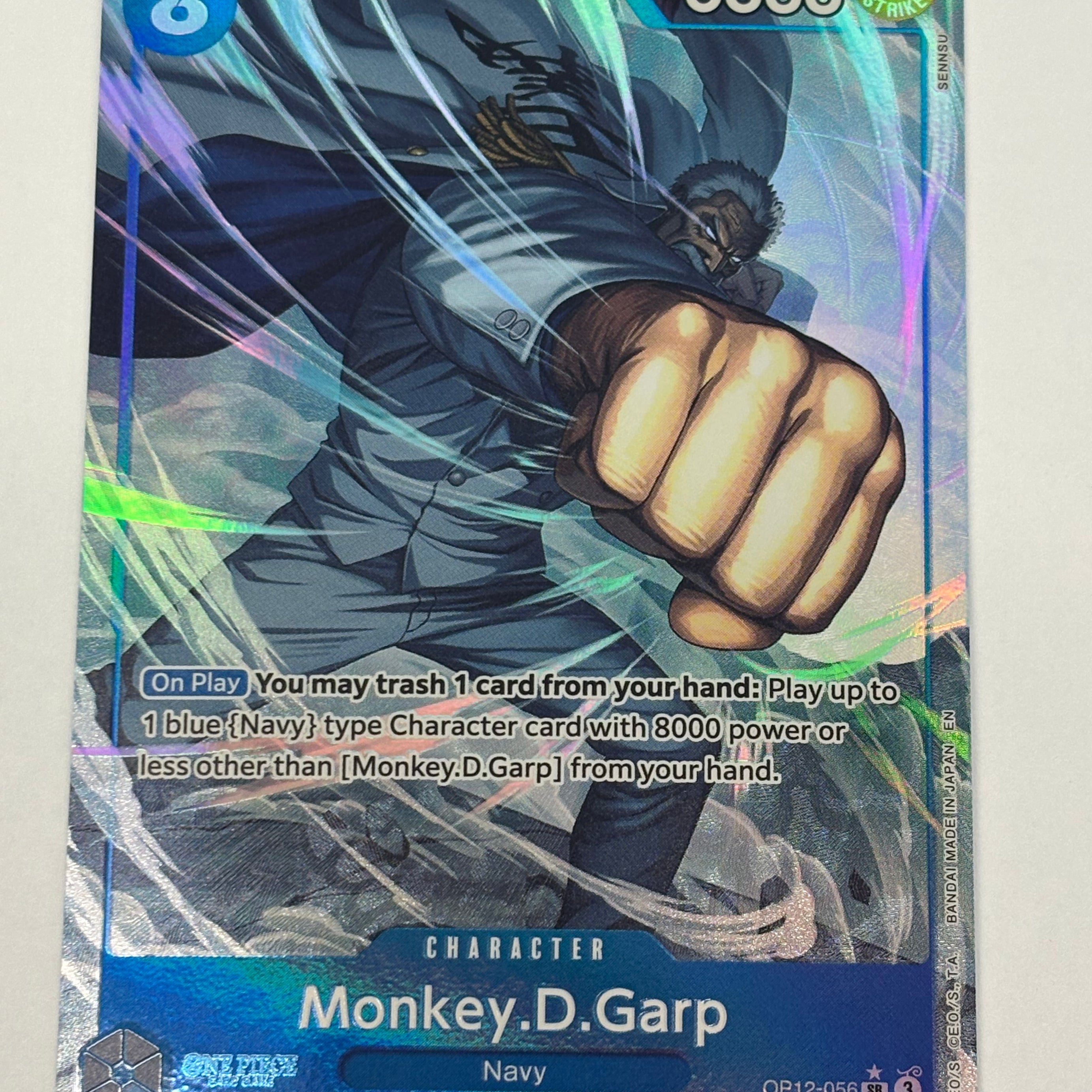 One Piece TCG - Legacy of the Master OP-12 Monkey D. Garp (Alternate Art) OP12-056 NM