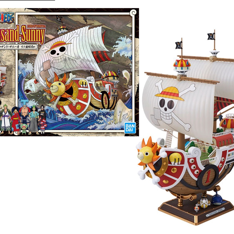 Bandai One Piece Thousand-Sunny Land Of Wano Ver. Model Kit