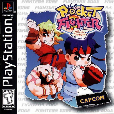 PlayStation 1 Pocket Fighter Video Game