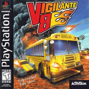 PlayStation 1 Vigilante 8 Video Game