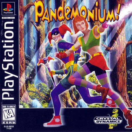PlayStation 1 Pandemonium Video Game